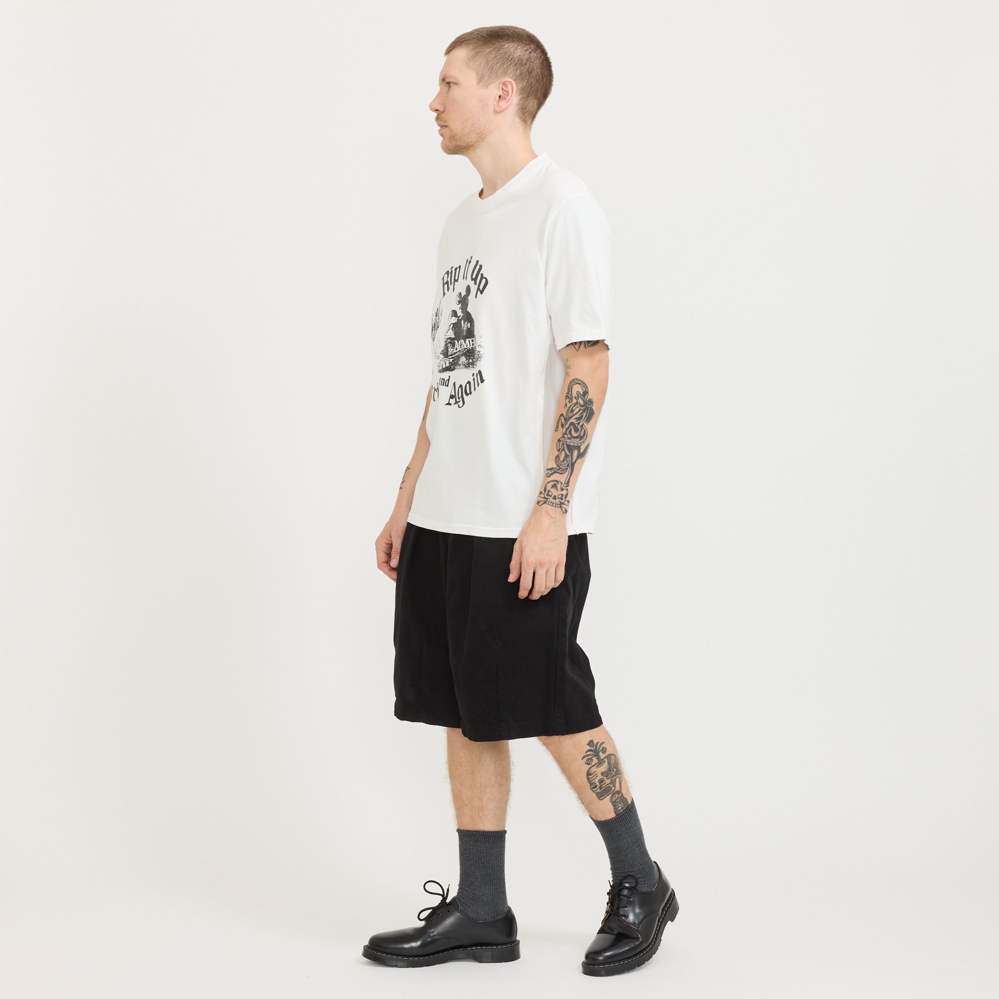 Rip It Up Tee Off White