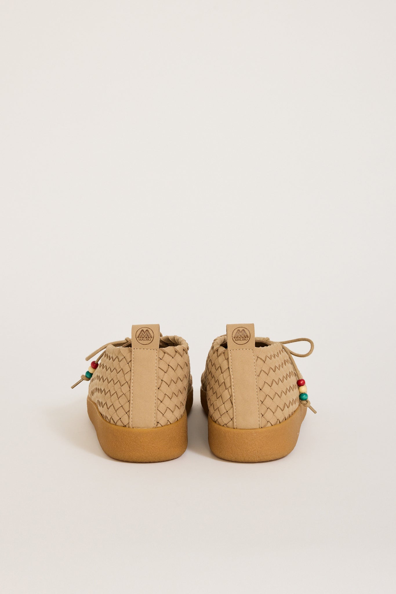 Malibu Sandals | Matador Chukka Low Suede Vegan Leather Beige/Tan | Maplestore