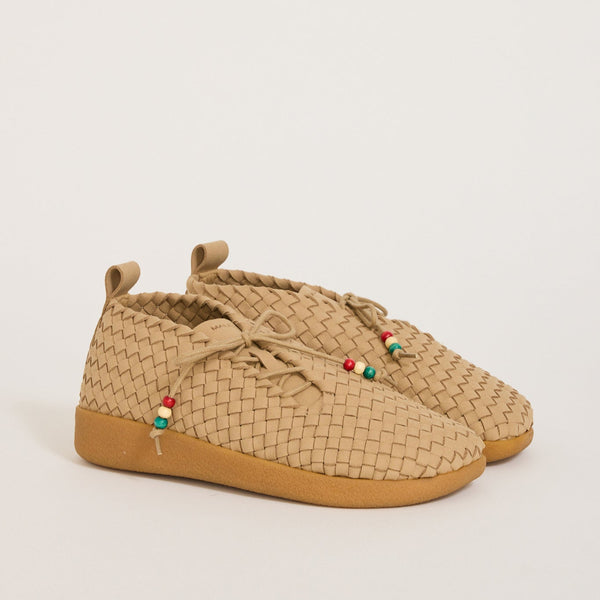 Malibu Sandals Matador Chukka Low Suede Vegan Leather Beige