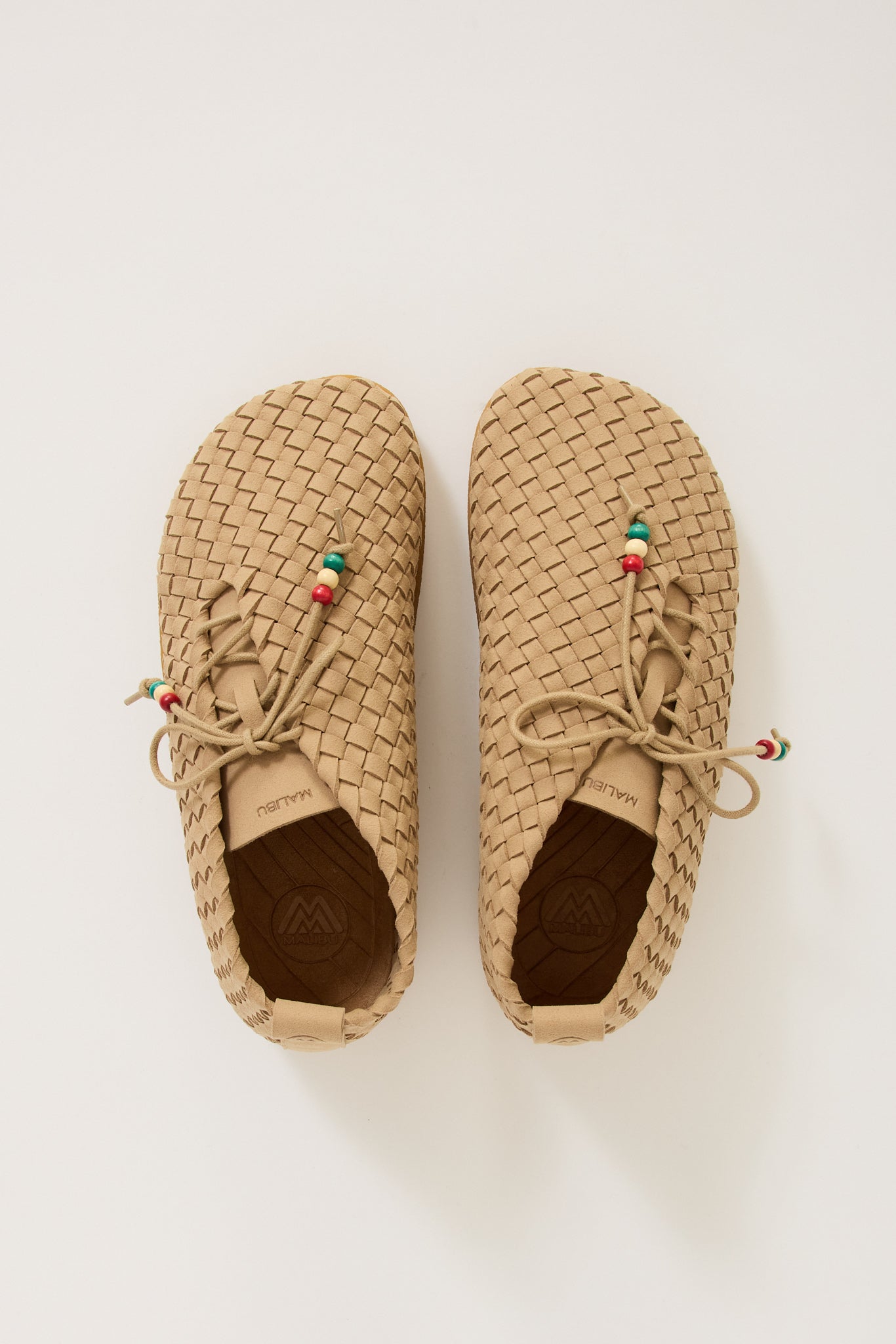 Malibu Sandals | Matador Chukka Low Suede Vegan Leather Beige/Tan | Maplestore