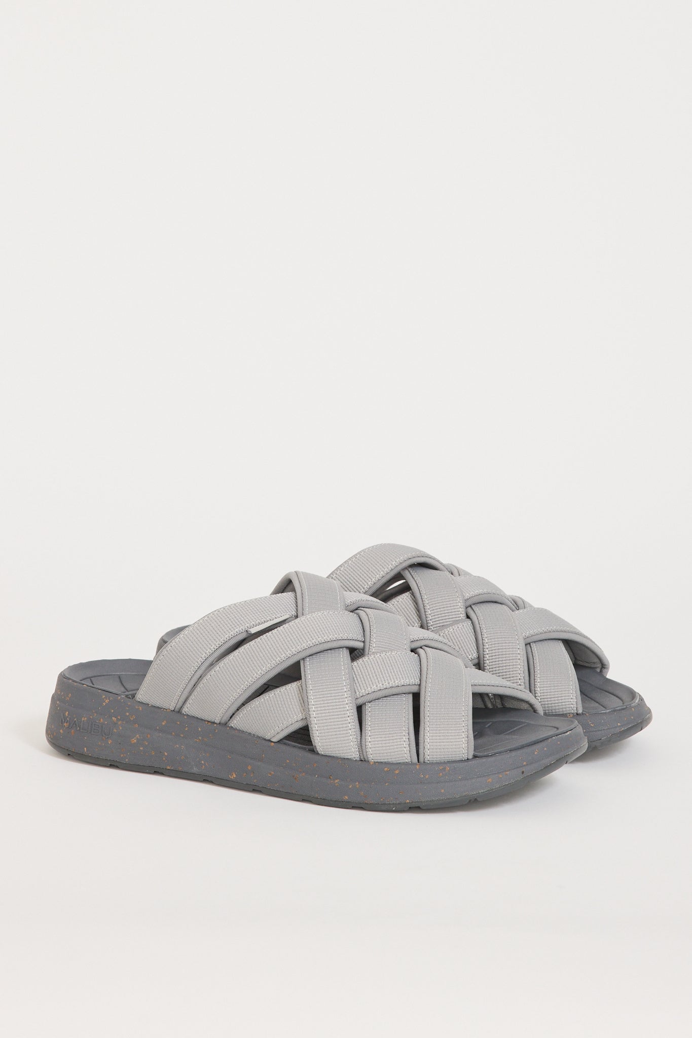 Malibu Sandals | Zuma LX Recycled Polyester/Spandex Grey | Maplestore