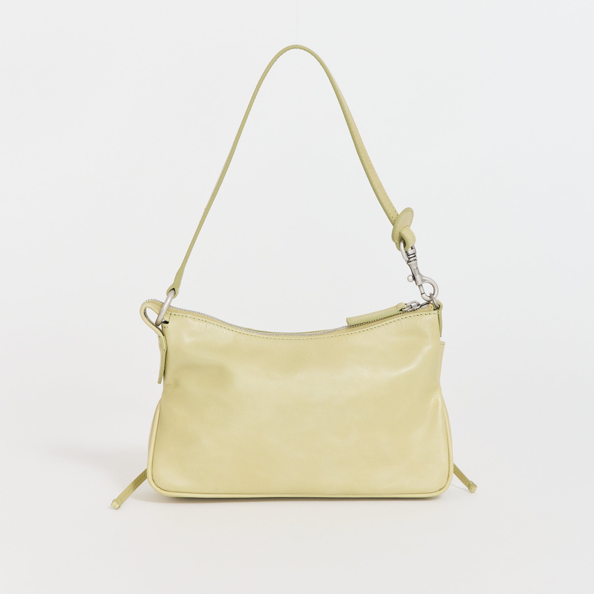 Ribbon Pochette Avocado Pull-Up