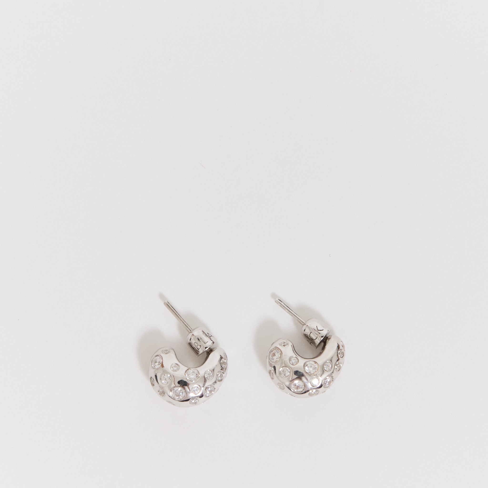 Maria Black | Tryvann Popcorn Earring Silver | Maplestore