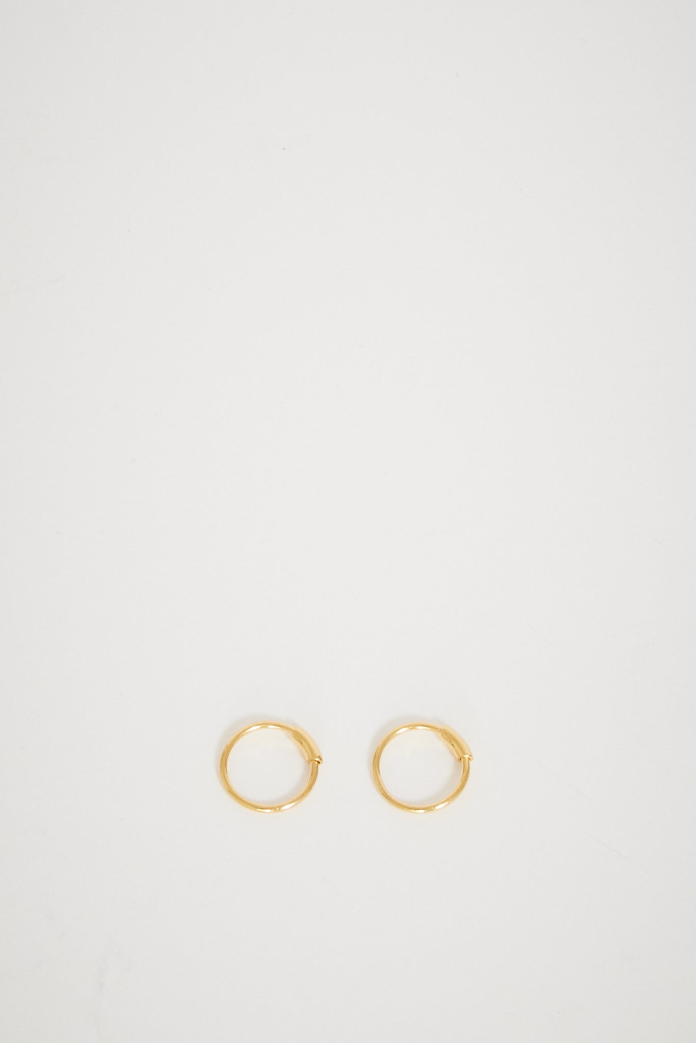 Maria Black | Basic Hoop XS Earrings Pair Gold | Maplestore