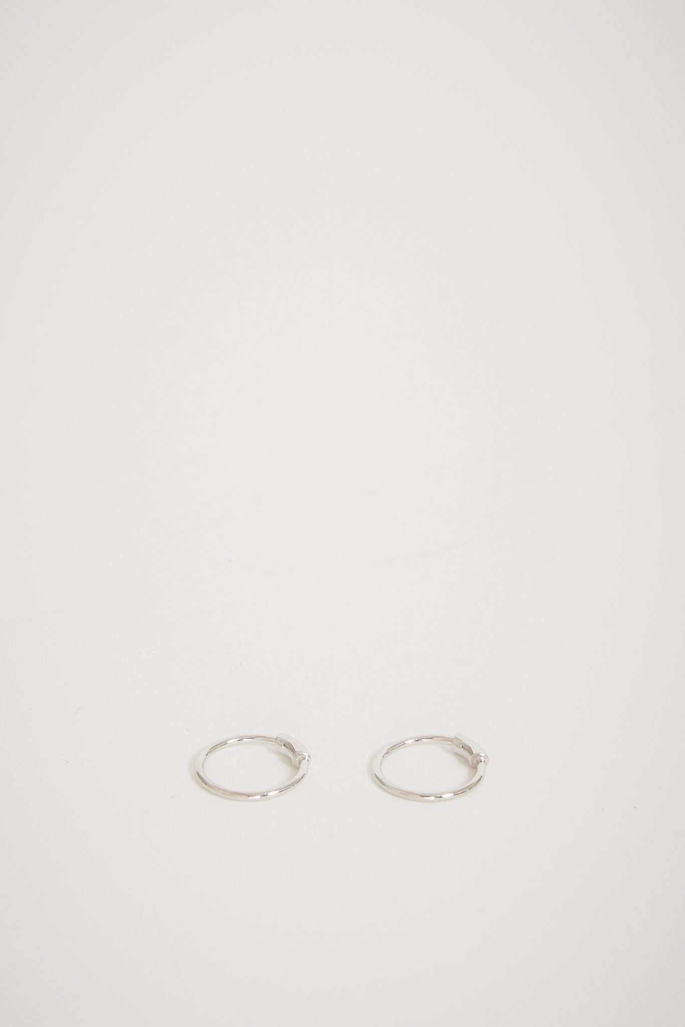 Maria Black | Basic Hoop XS Earrings Pair Silver | Maplestore