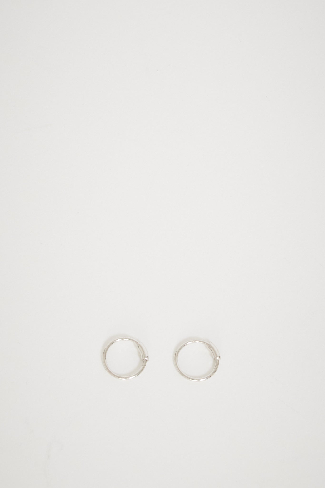 Maria Black | Basic Hoop XS Earrings Pair Silver | Maplestore