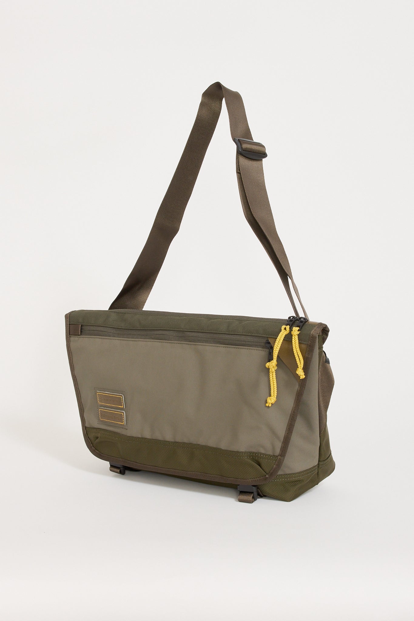 Universal Works | Master-Piece x Universal Works Courier Bag Olive | Maplestore