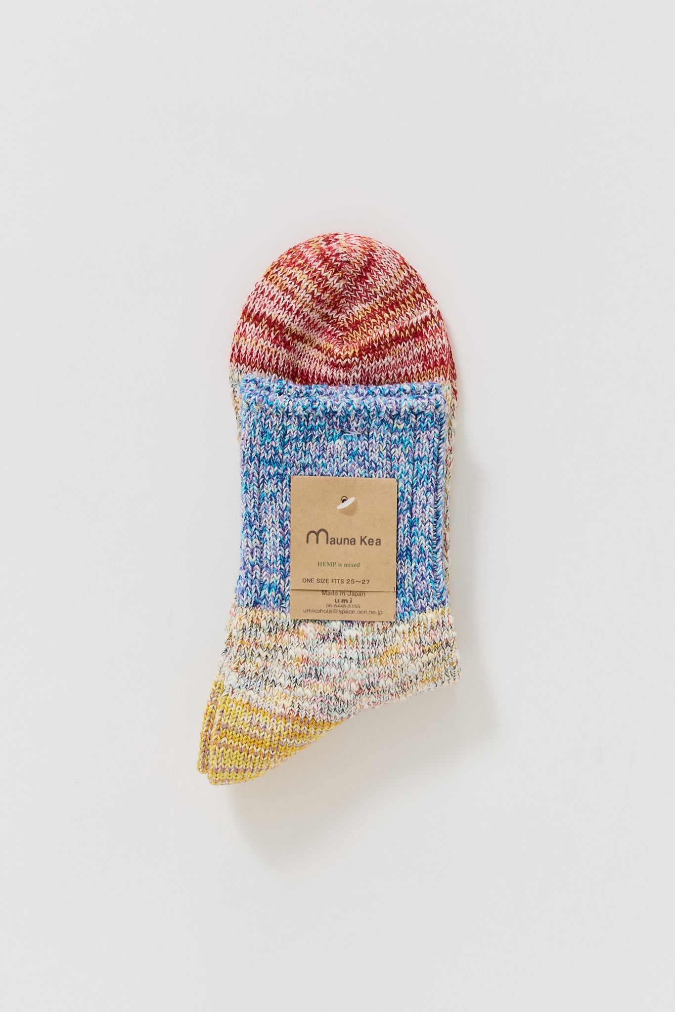 Twister 3-Sided Switching Sock Blue