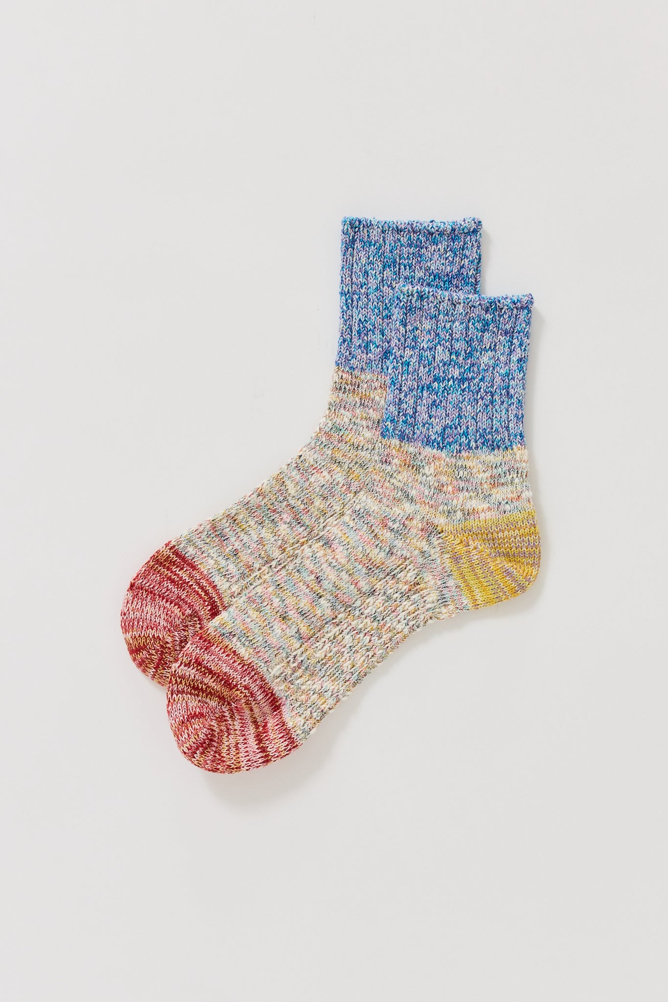 Twister 3-Sided Switching Sock Blue