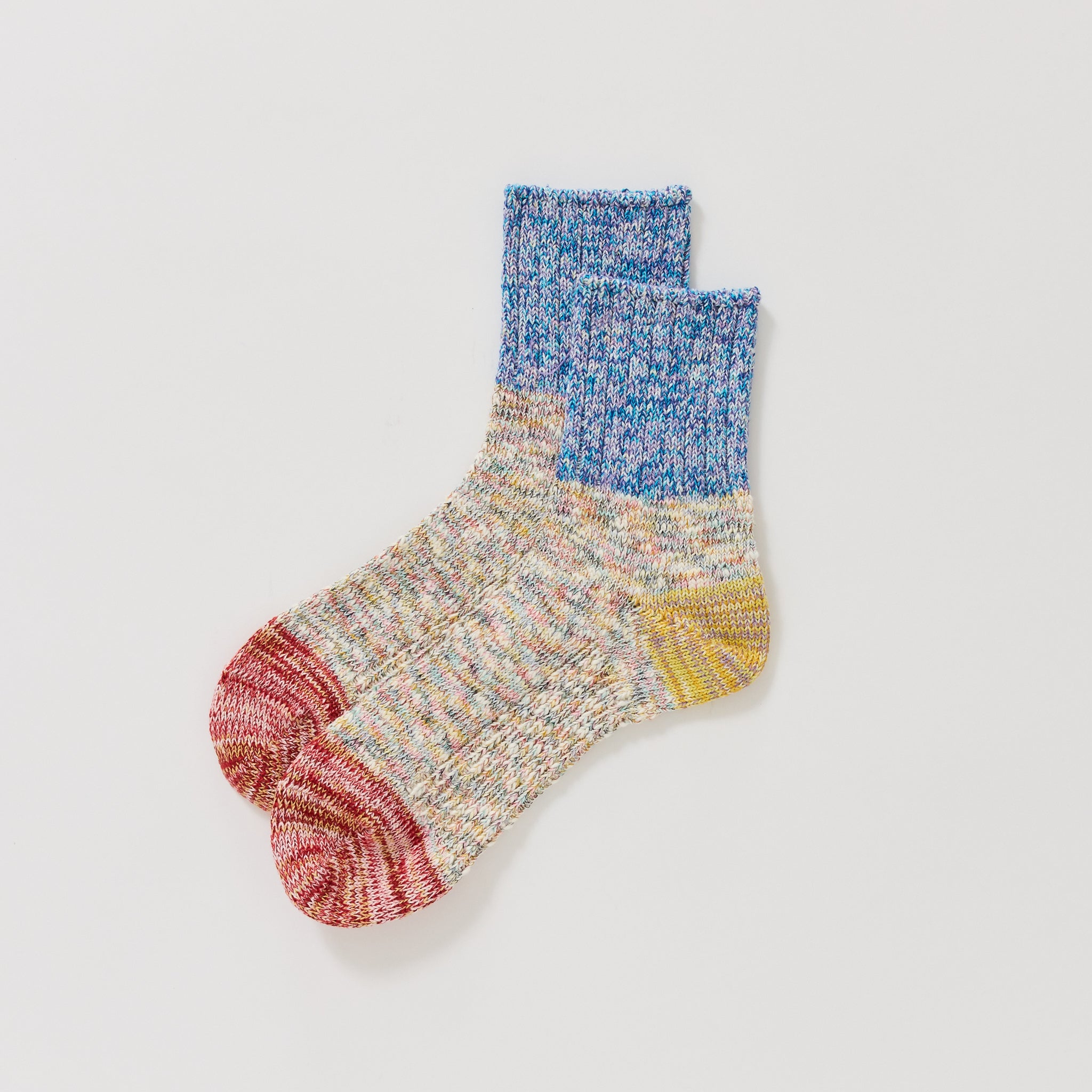 Twister 3-Sided Switching Sock Blue