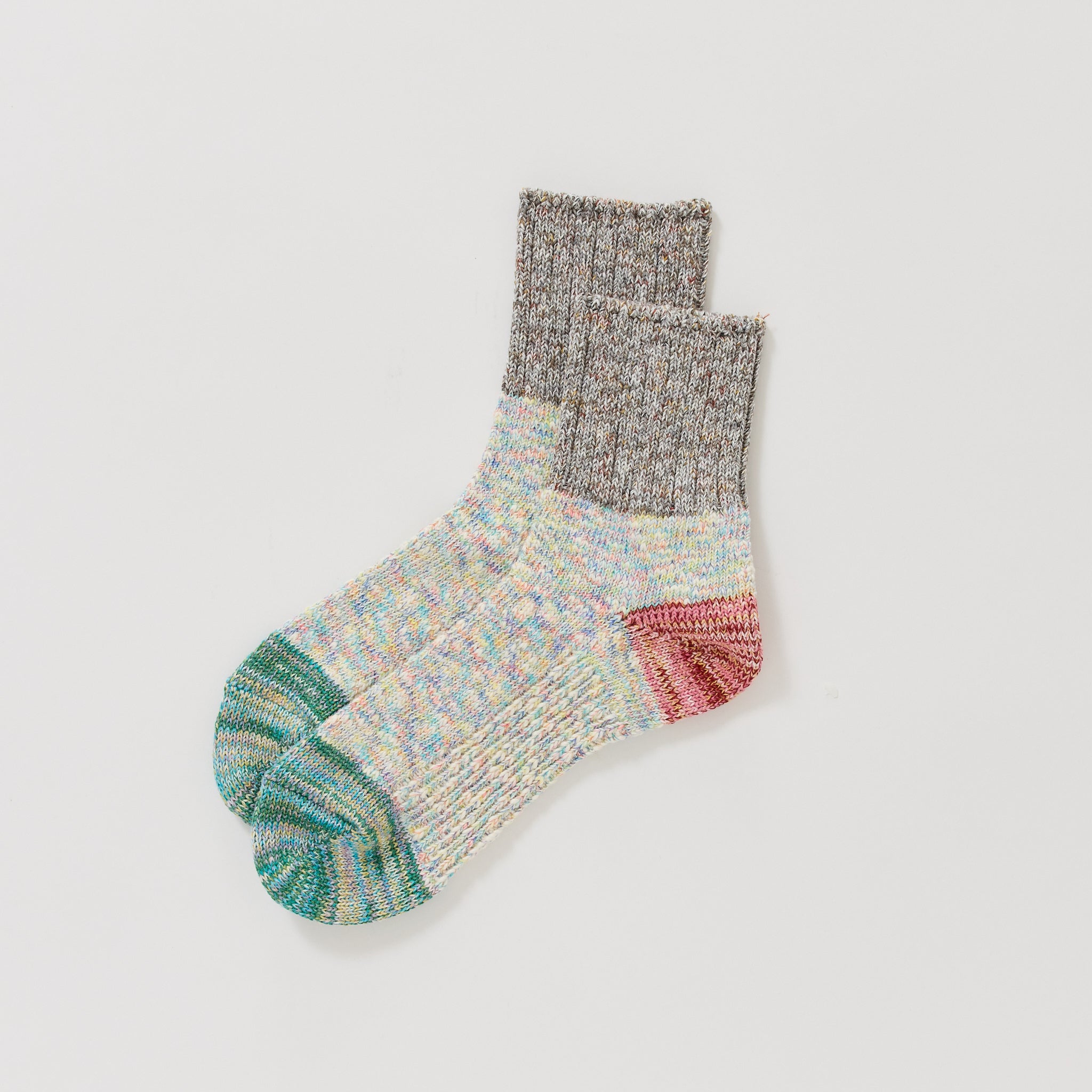 Twister 3-Sided Switching Sock Brown
