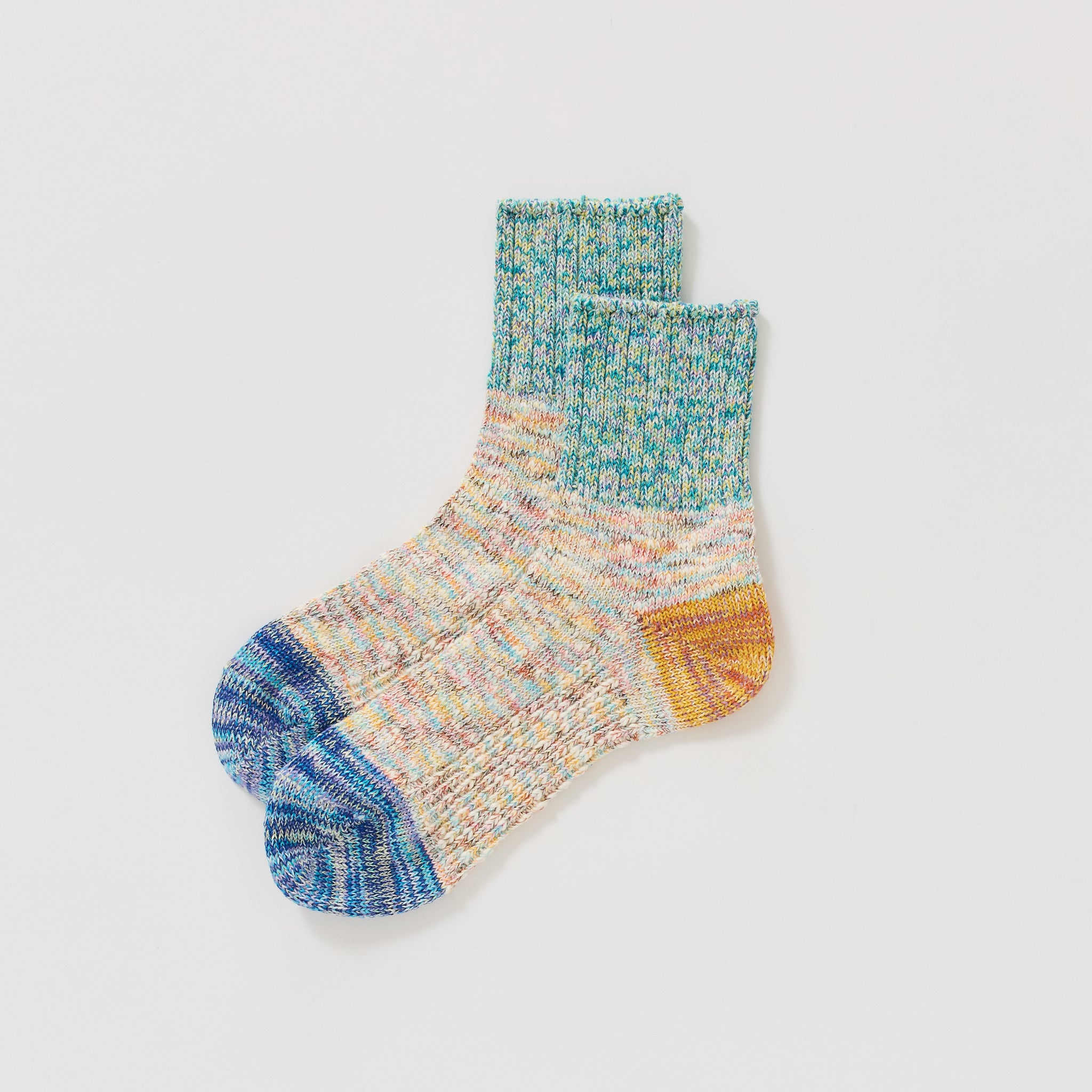 Twister 3-Sided Switching Sock Green