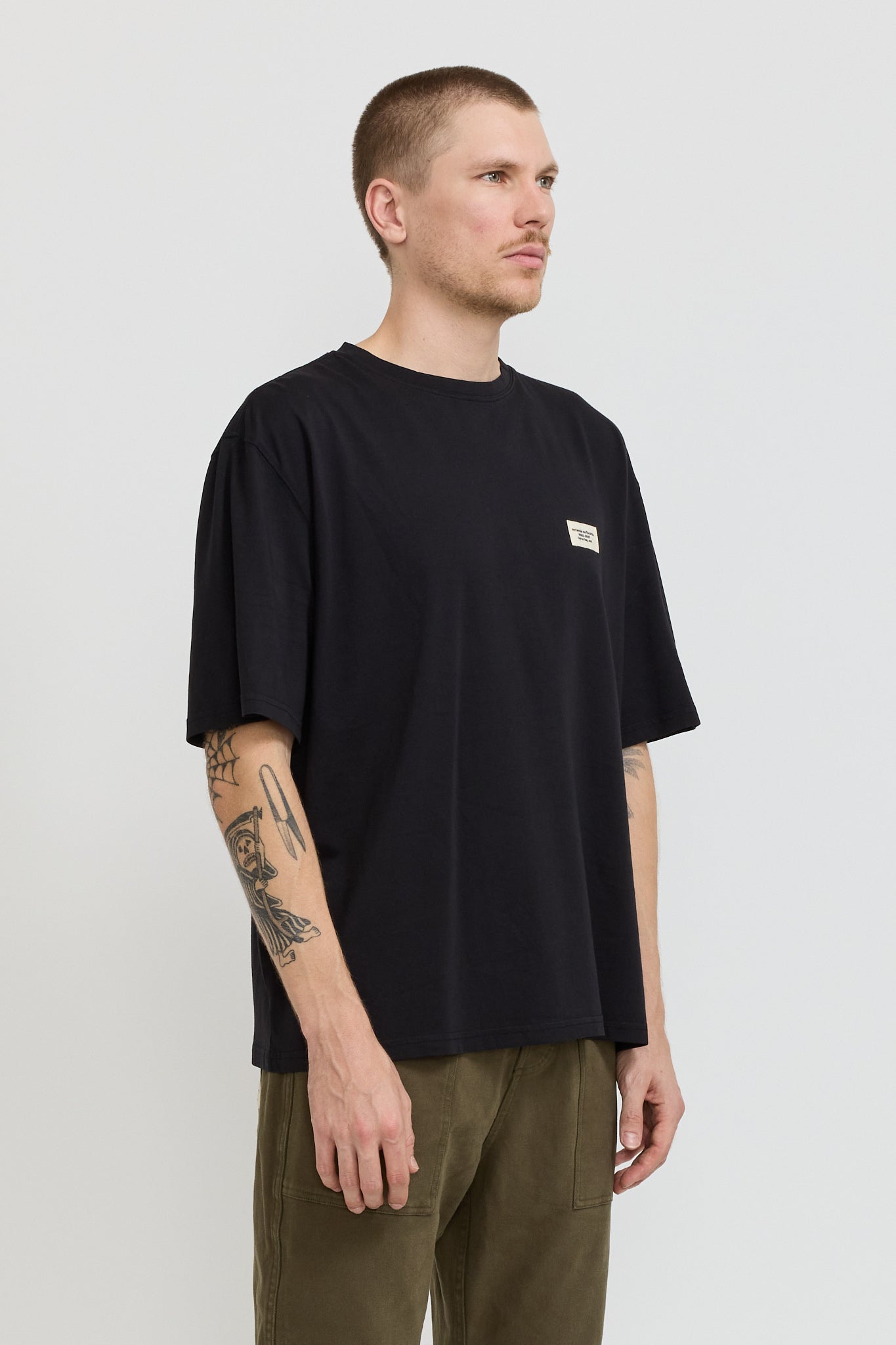 Boxy Hotline Tee Black