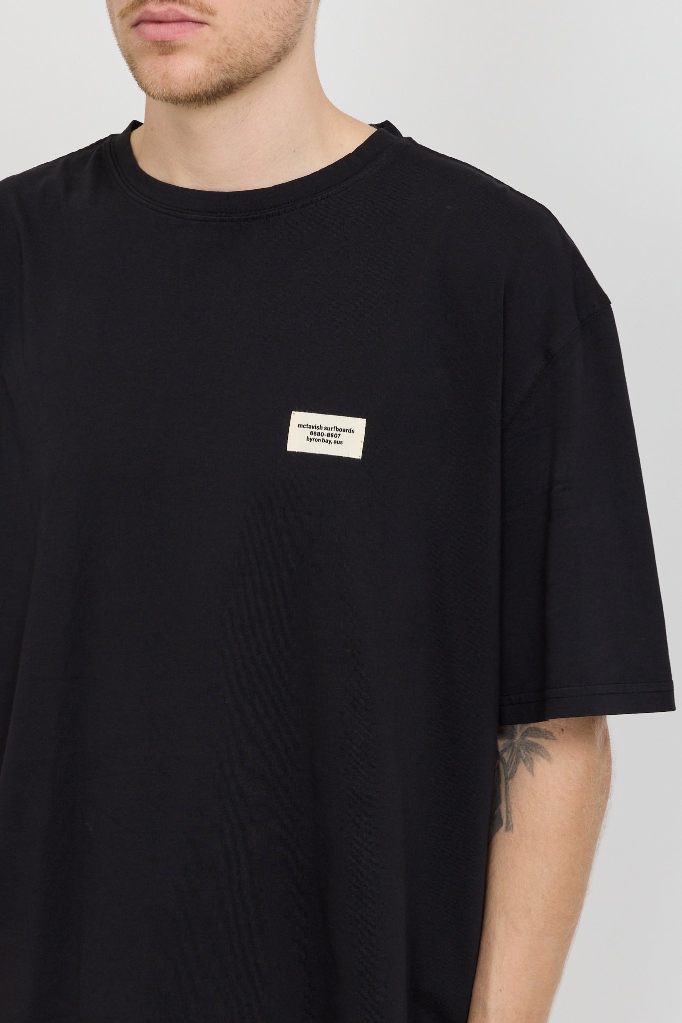 Boxy Hotline Tee Black