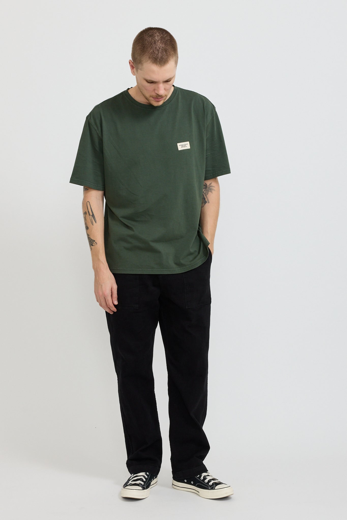 Boxy Hotline Tee Green