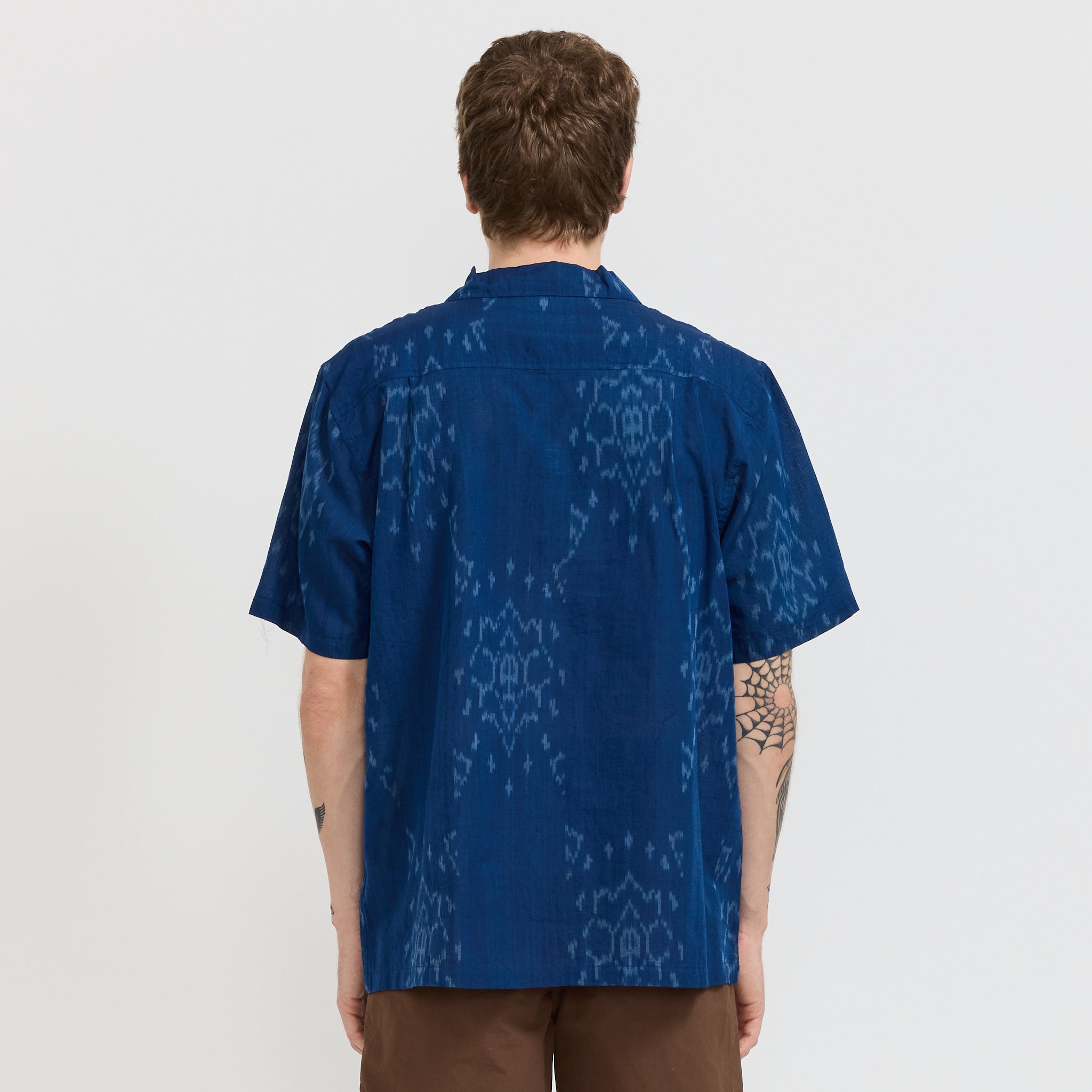 Camp Collar Shirt Blue