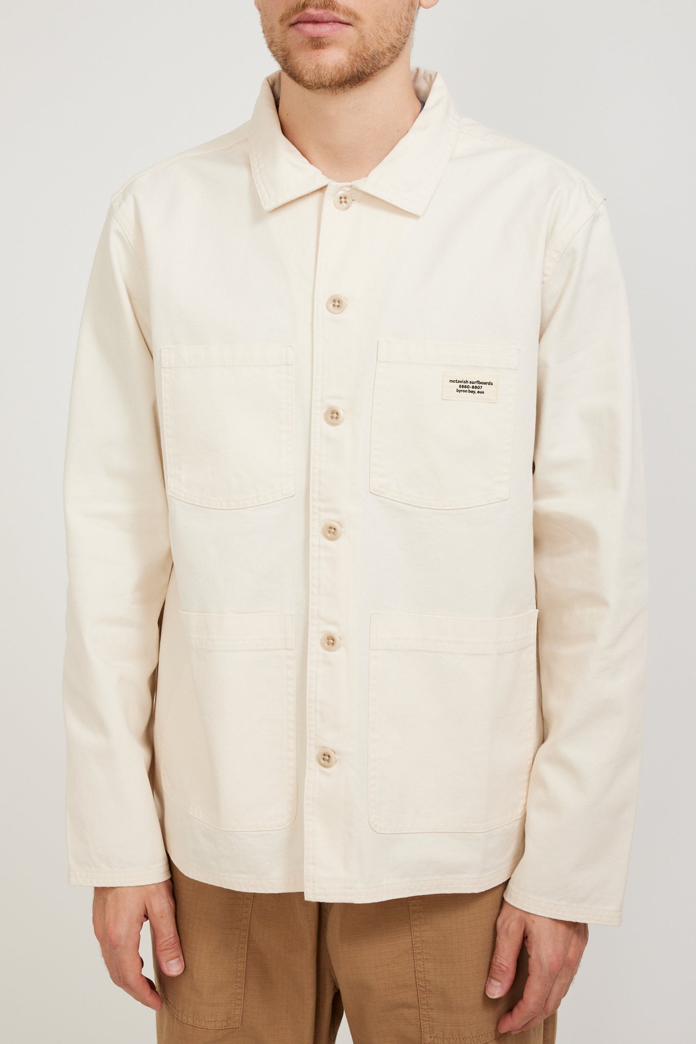 McTavish | Canvas Jacket Porcelain | Maplestore