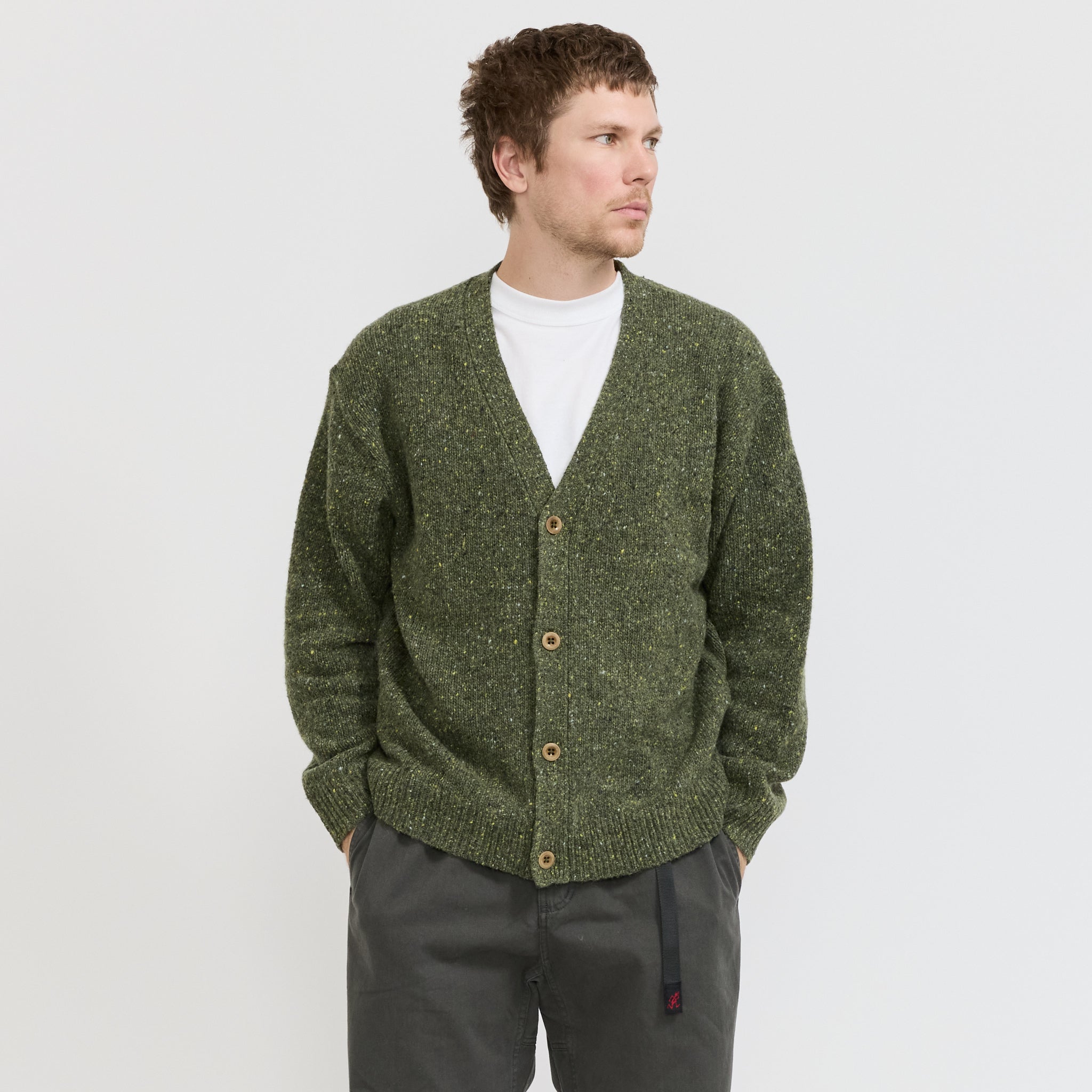 McTavish | Cardigan Green Multi | Maplestore