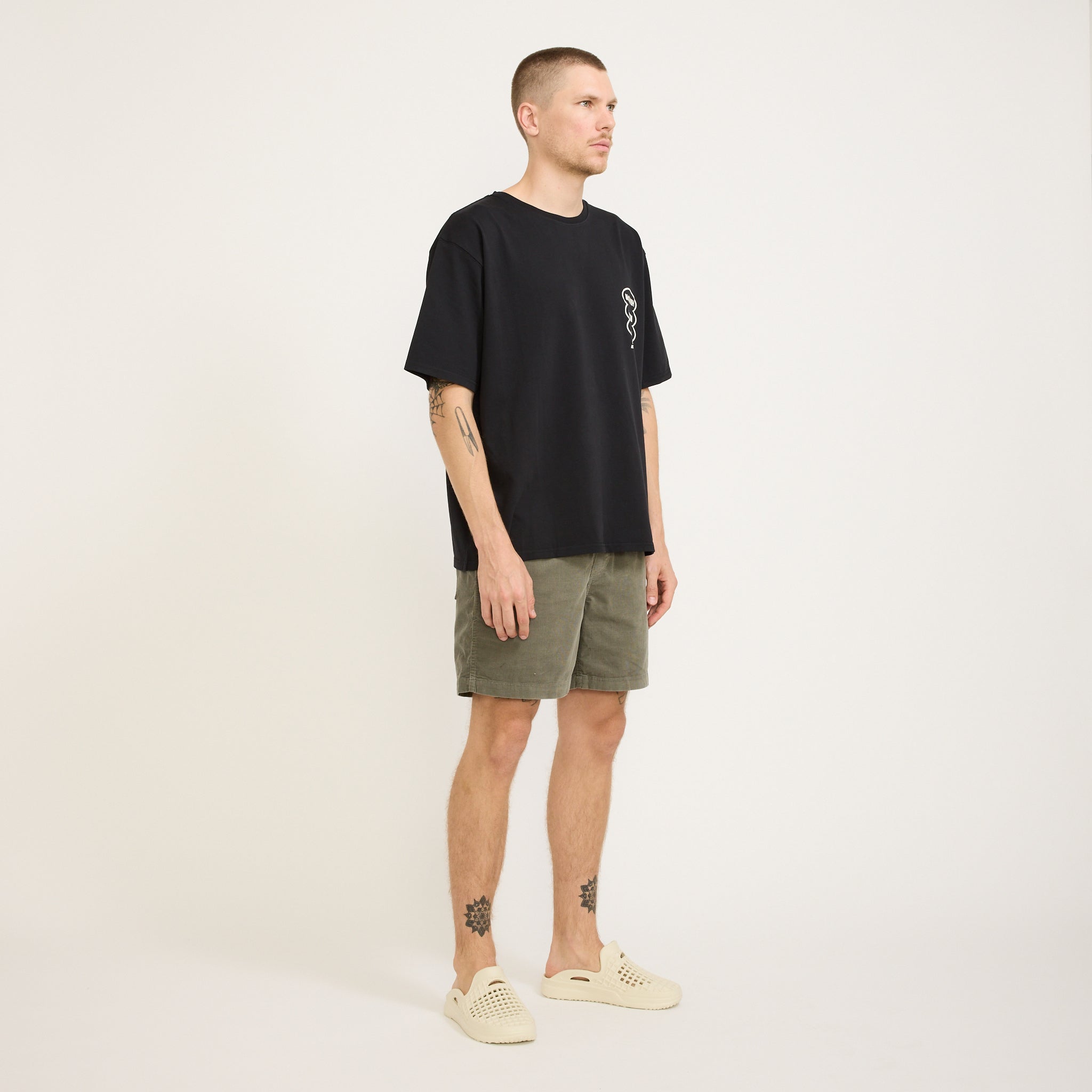 McTavish | Cord Shorts Grey | Maplestore