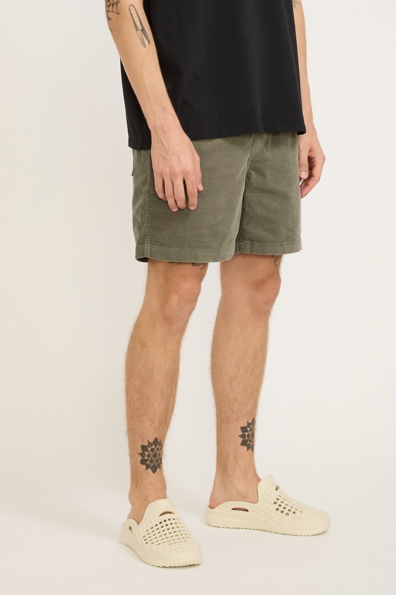 McTavish | Cord Shorts Grey | Maplestore