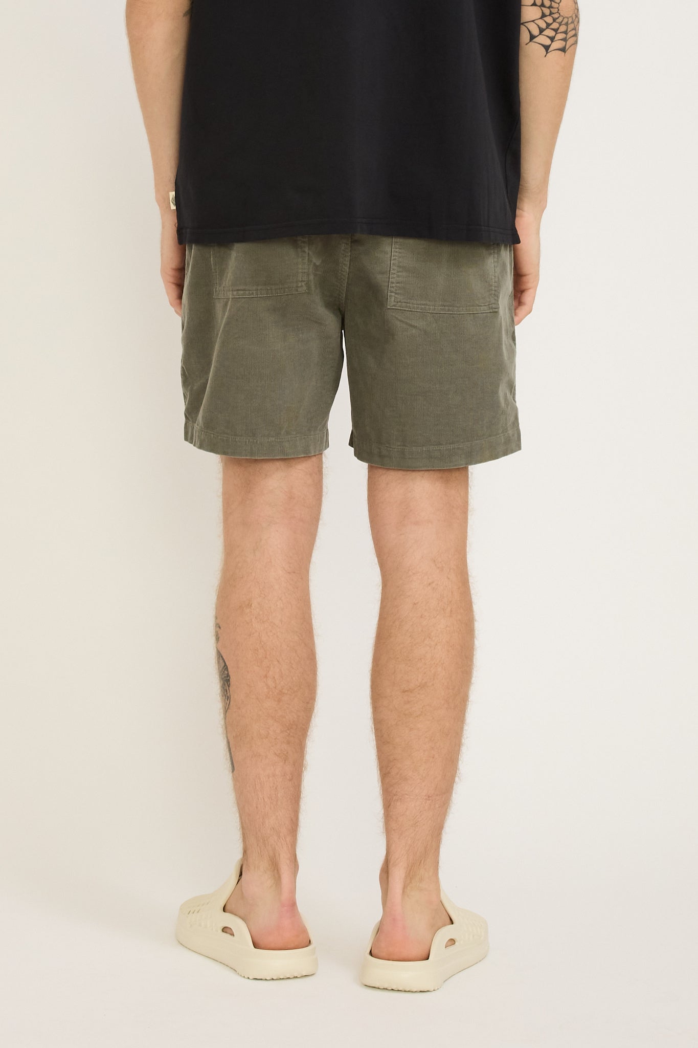 McTavish | Cord Shorts Grey | Maplestore