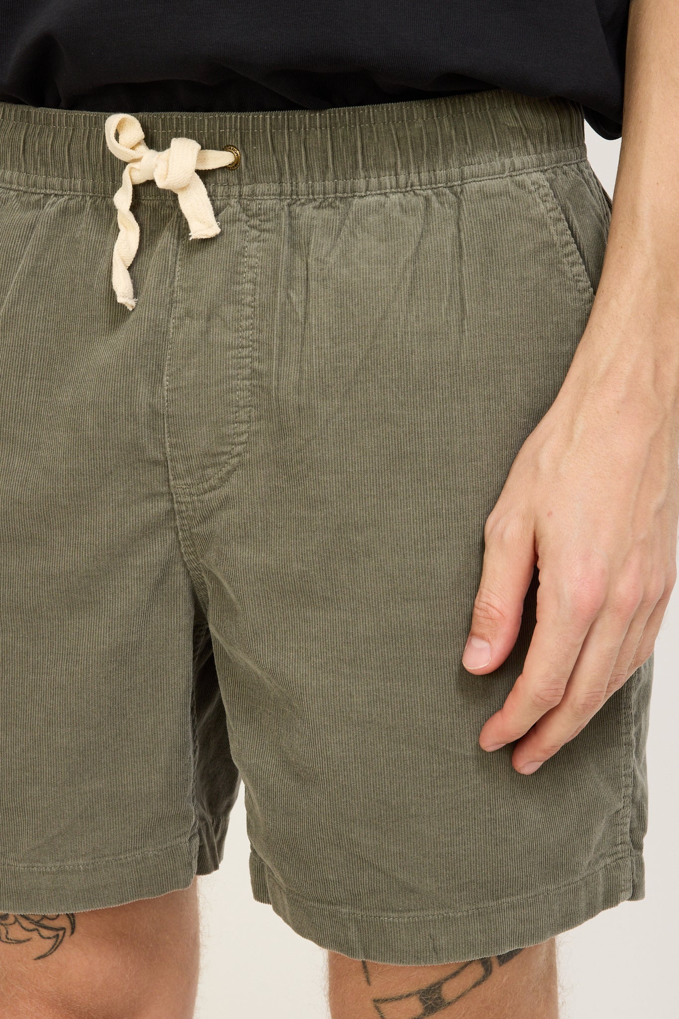 McTavish | Cord Shorts Grey | Maplestore