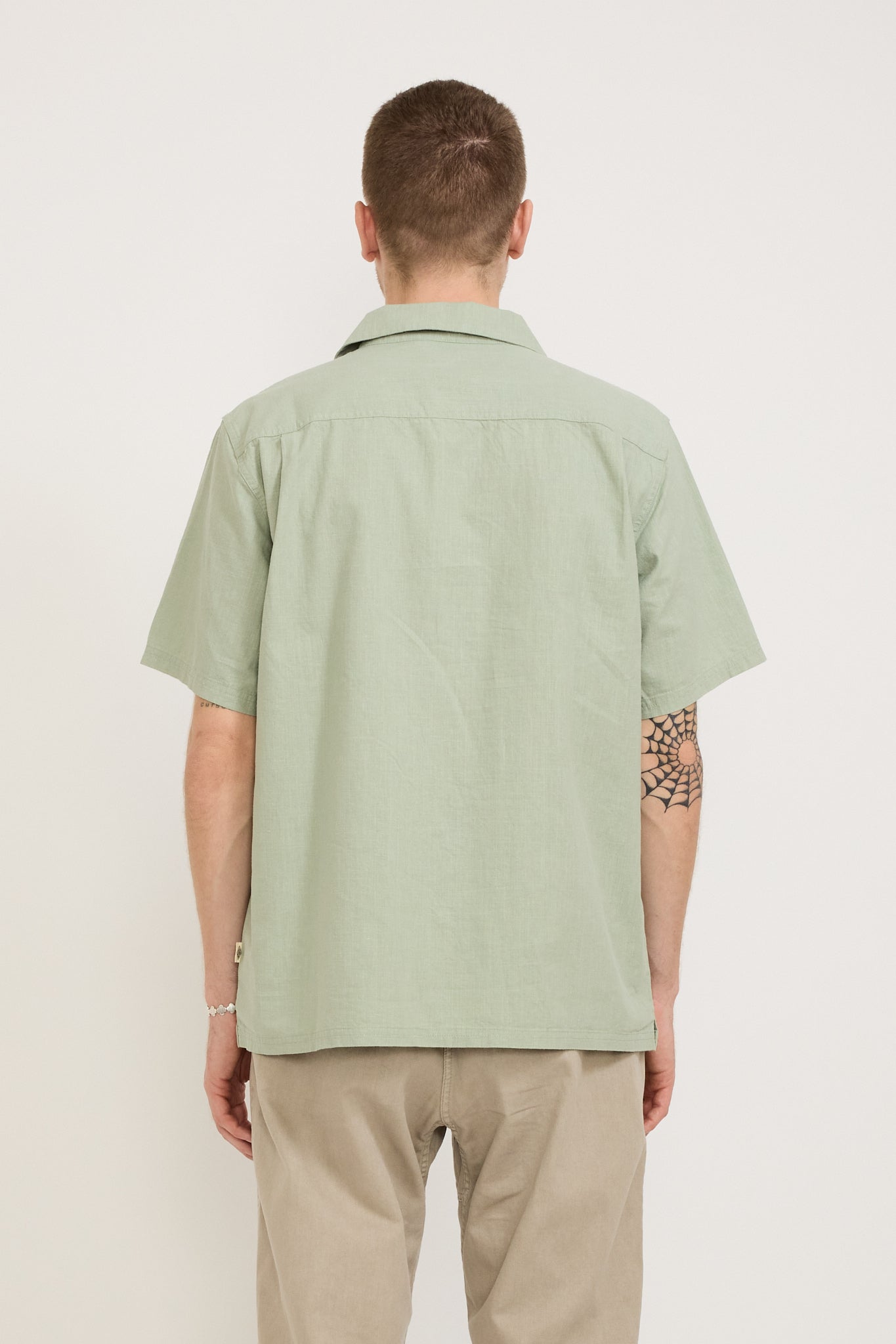 McTavish | Everyday Hemp Shirt Light Green | Maplestore