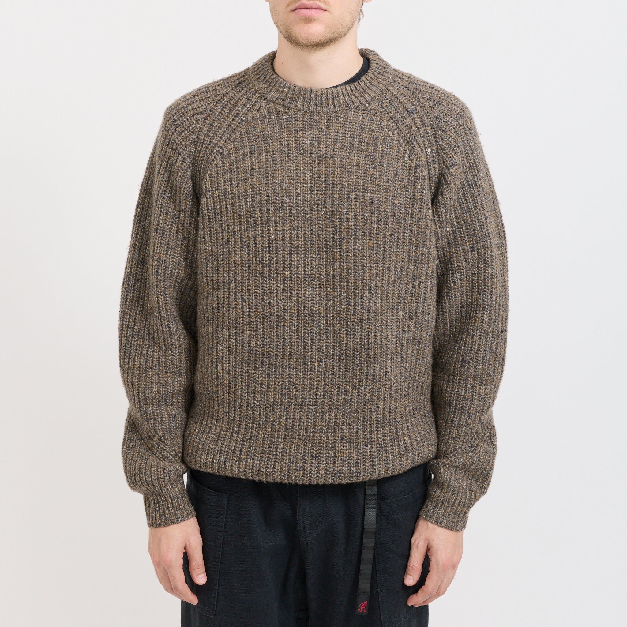 McTavish | Fisherman Knit Brown Multi | Maplestore
