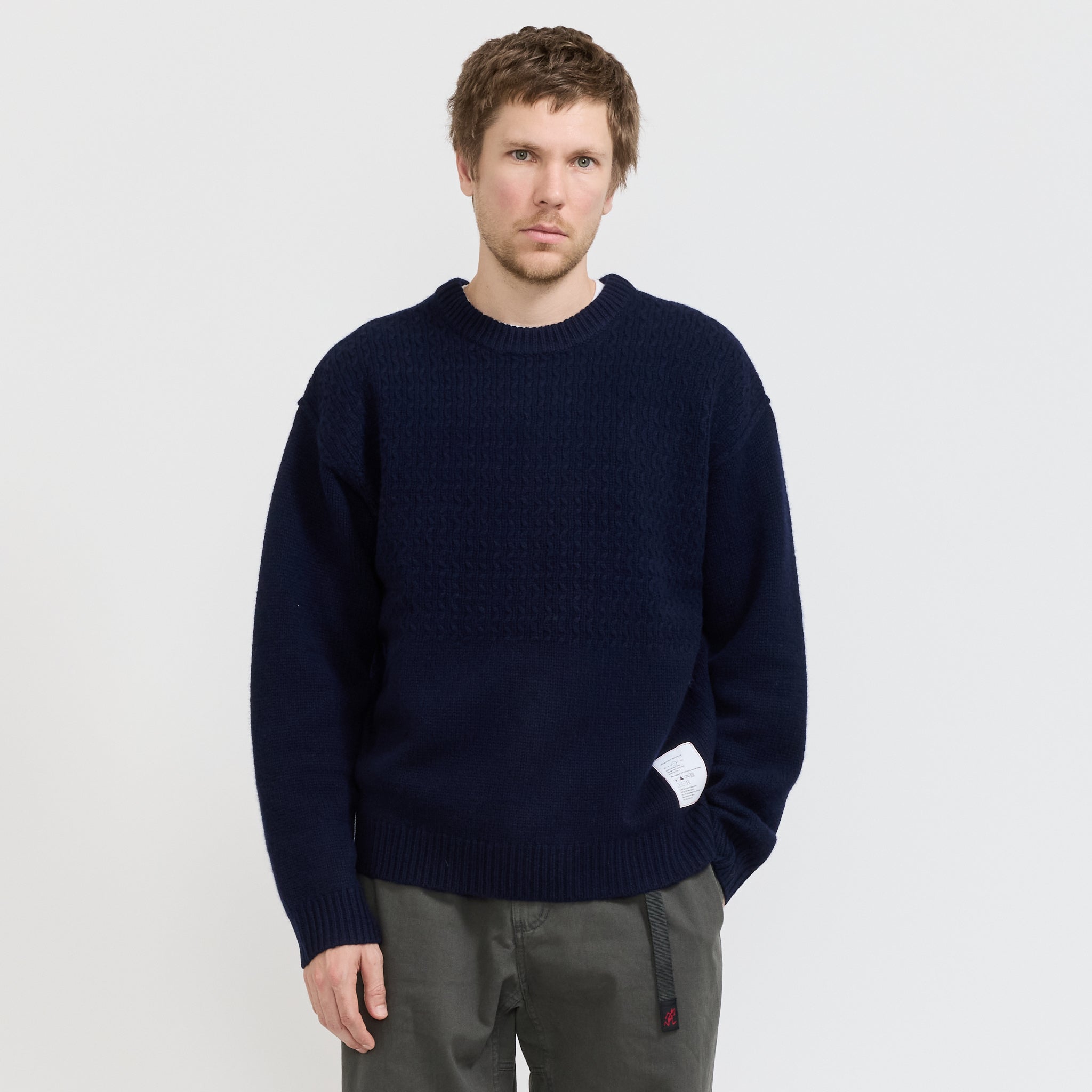 McTavish | 4-Way Merino Knit Dark Blue | Maplestore