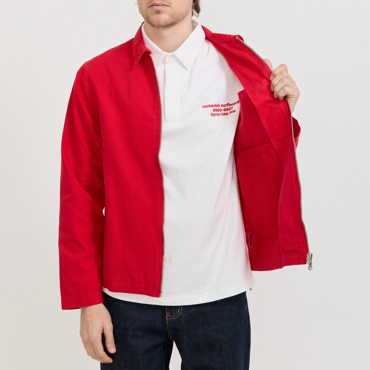 Garage Jacket Red