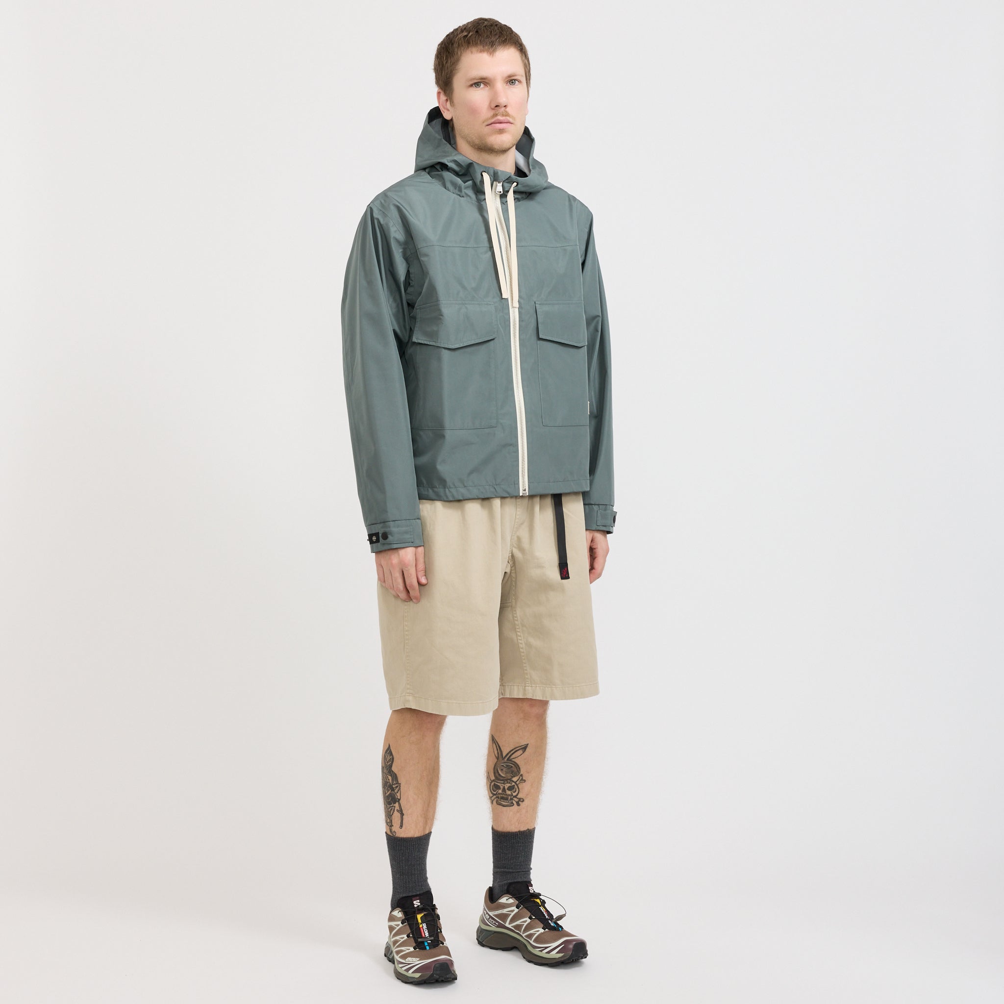 McTavish | Water Proof Hooded Jacket Green | Maplestore