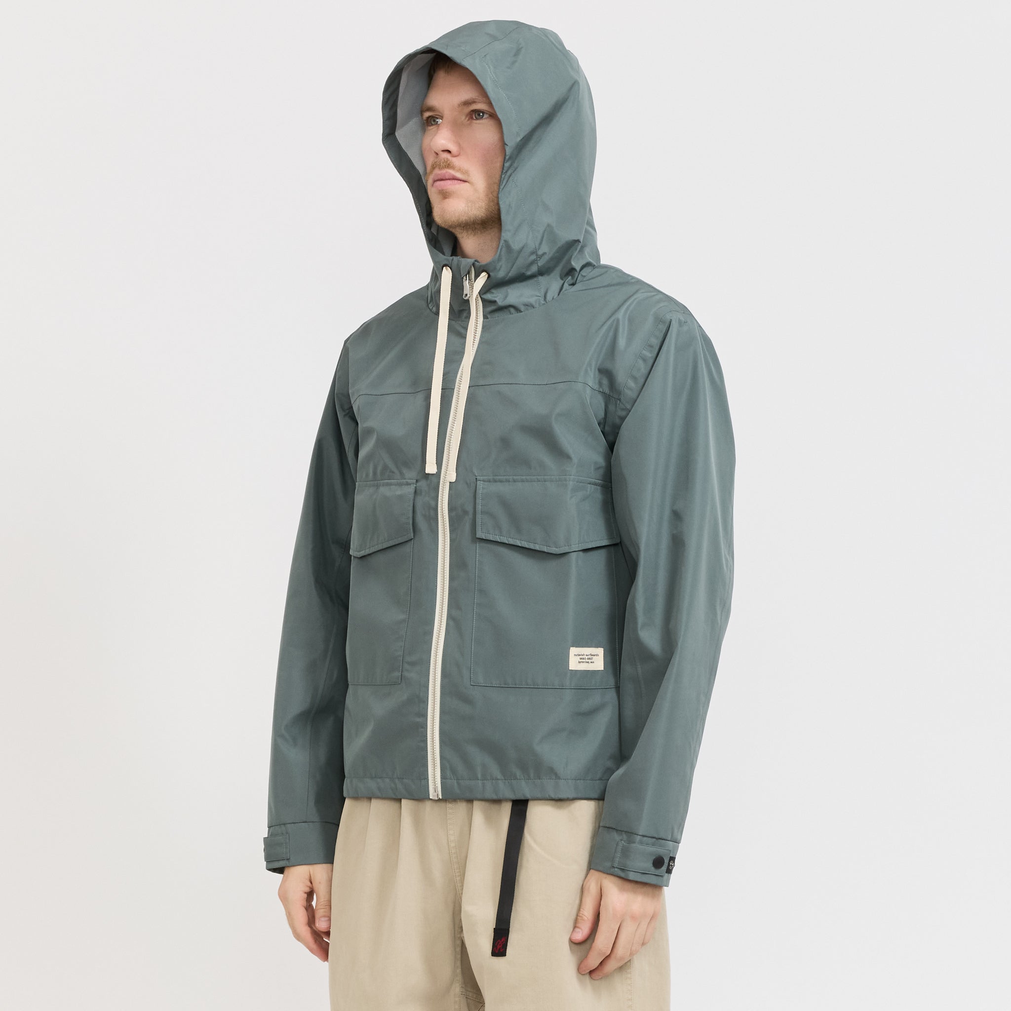 McTavish | Water Proof Hooded Jacket Green | Maplestore