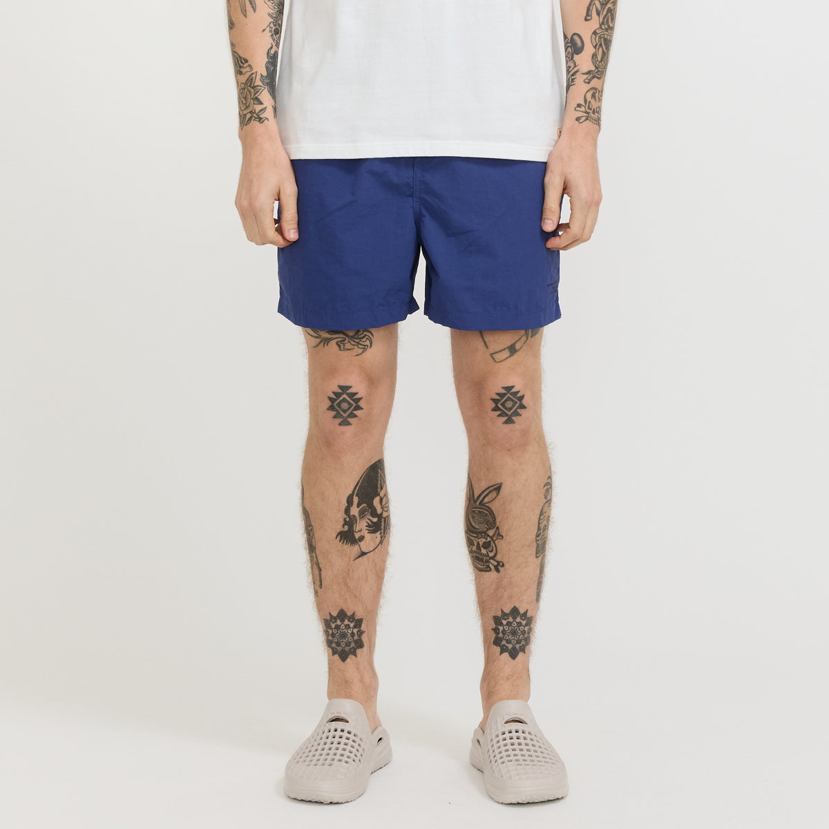 Land Swim Short Blue