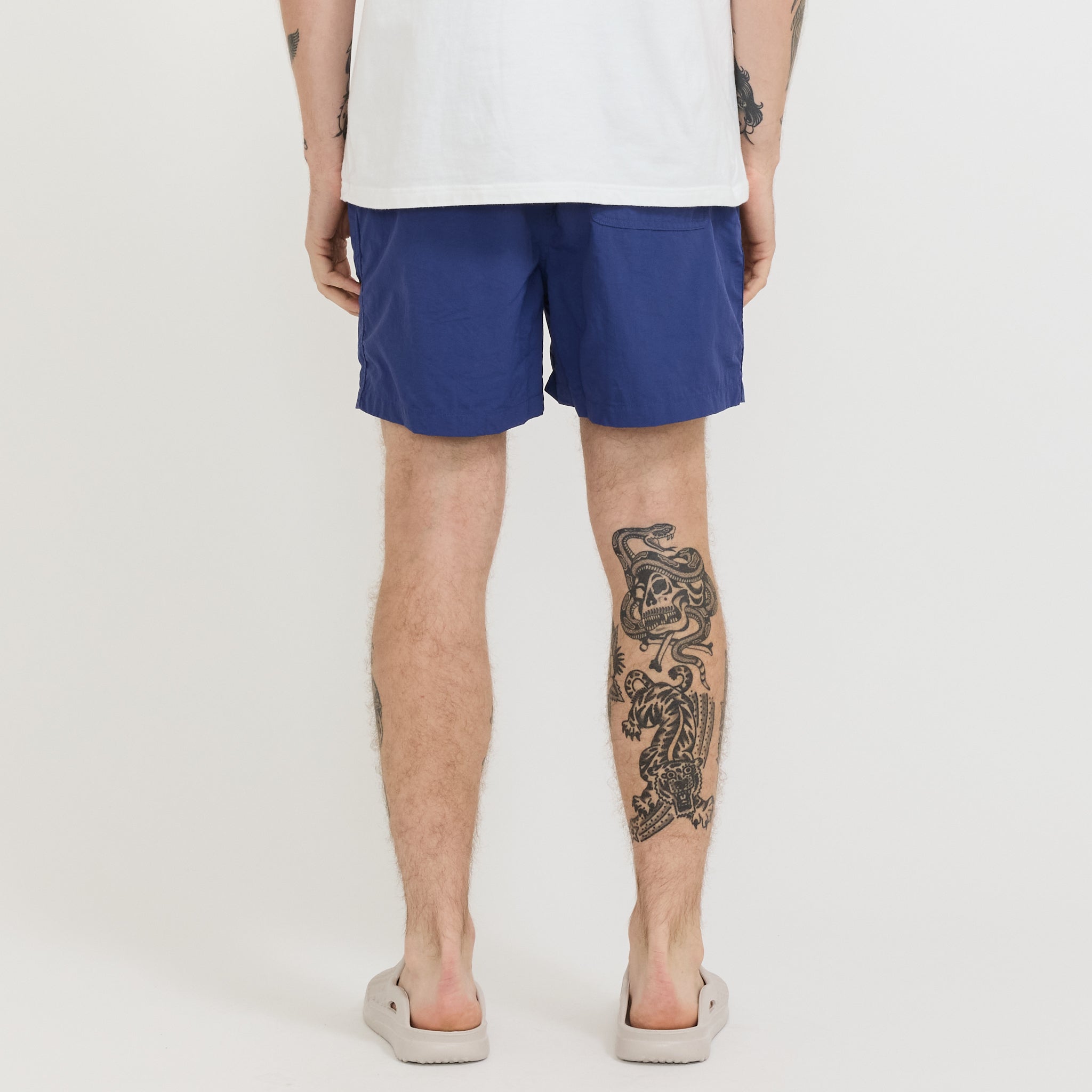 Land Swim Short Blue
