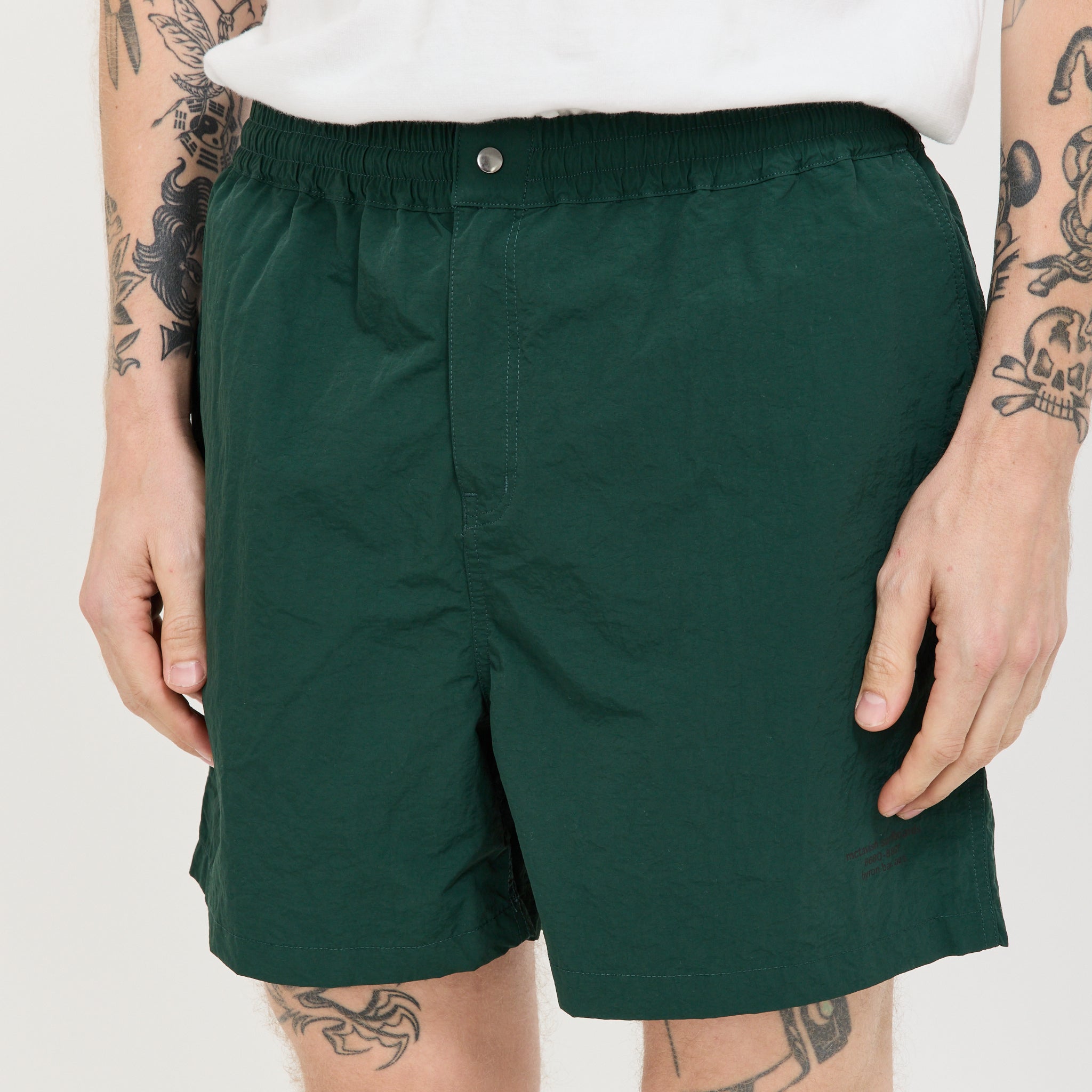 Land Swim Short Dark Green