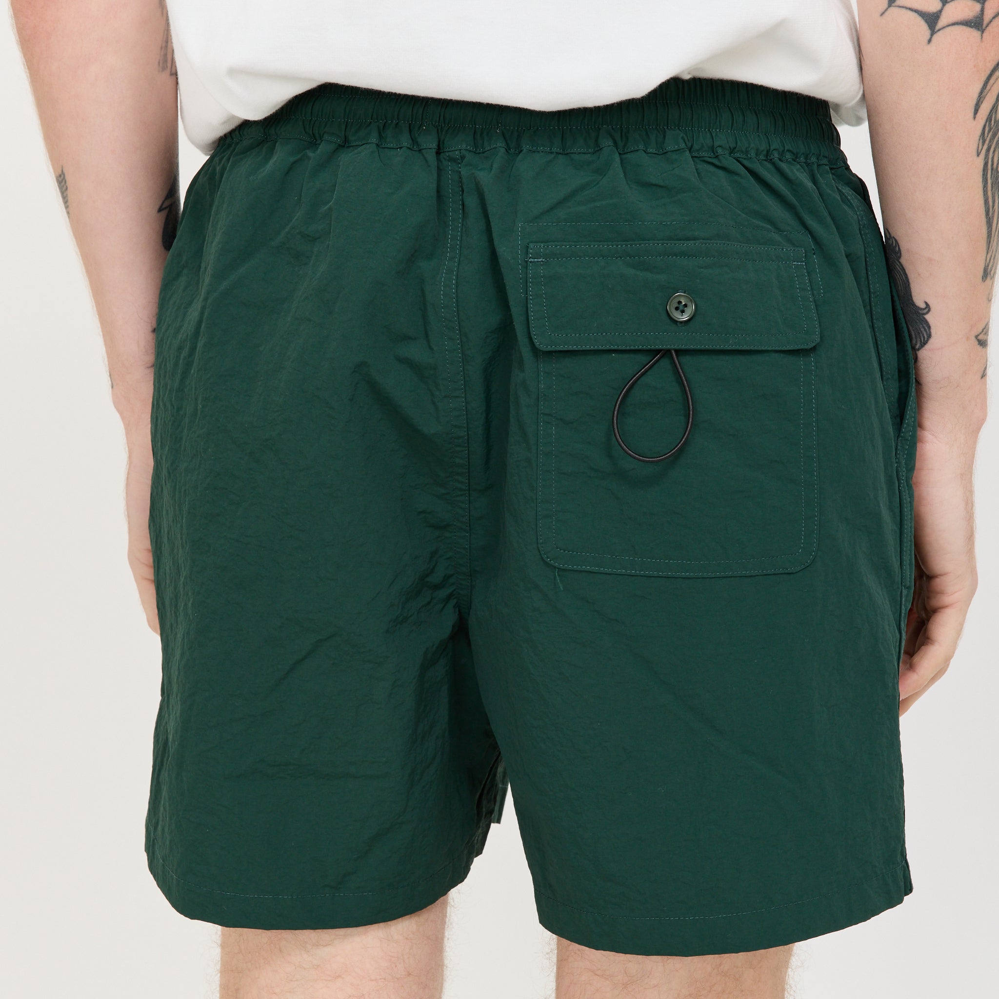 Land Swim Short Dark Green