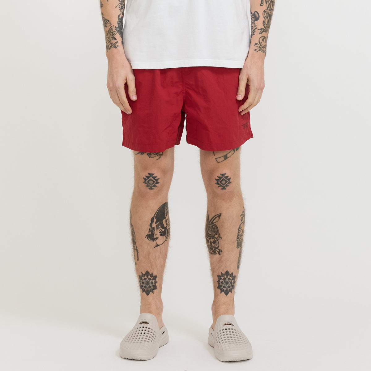 Land Swim Short Red