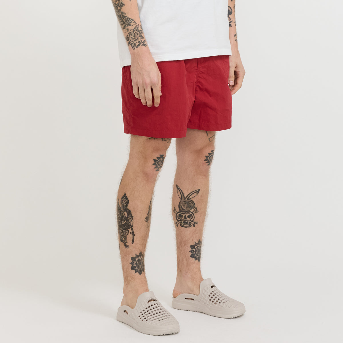 Land Swim Short Red
