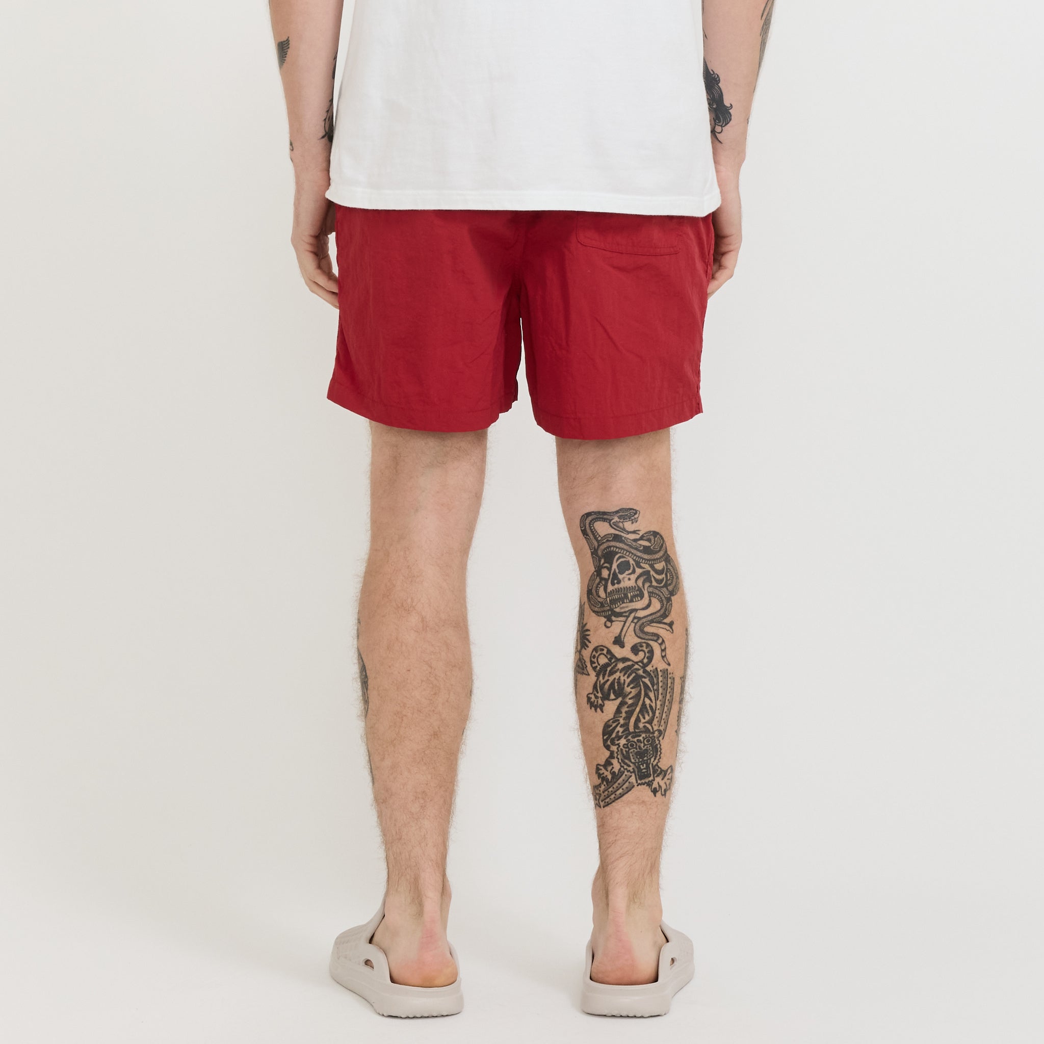 Land Swim Short Red