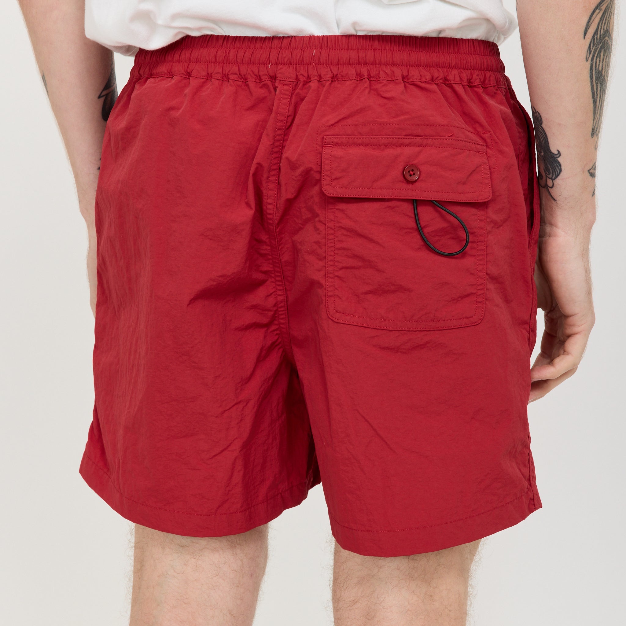 Land Swim Short Red