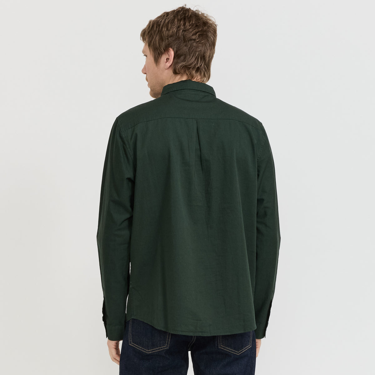 Original Long Sleeve Shirt Dark Green