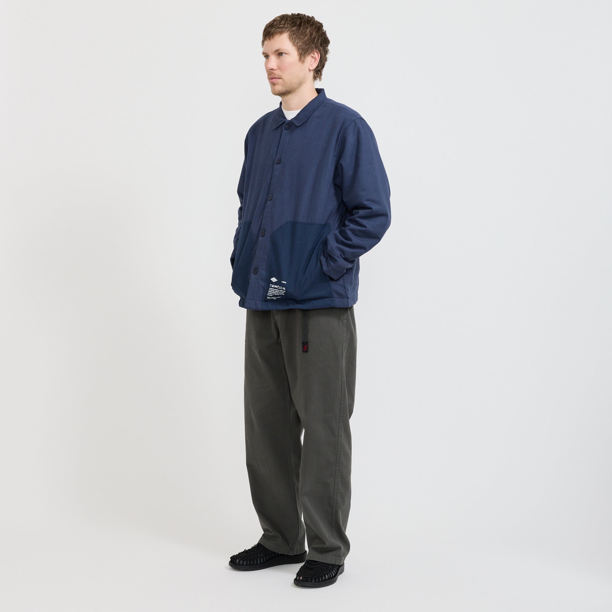 McTavish | Quilted Worker Jacket Blue | Maplestore