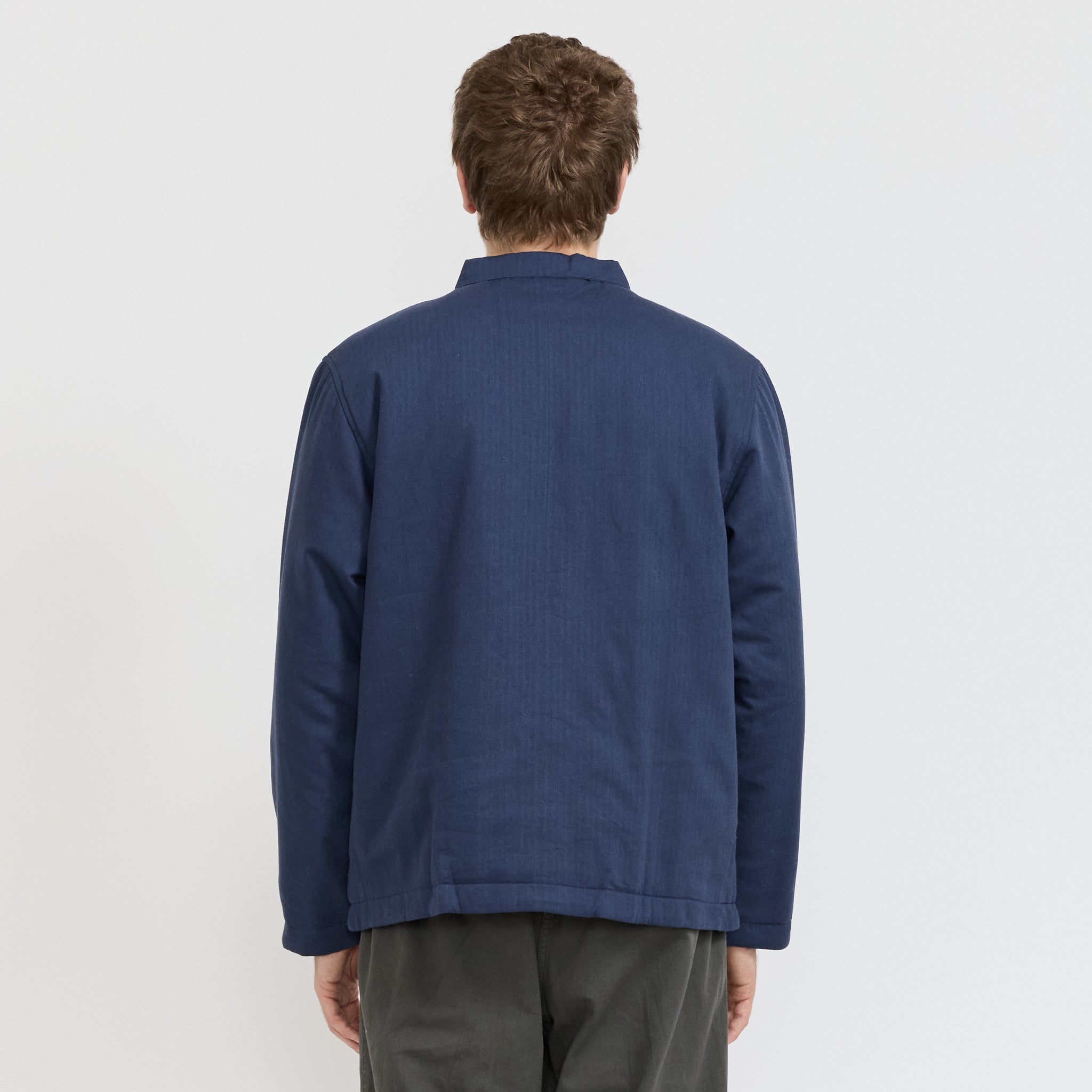 McTavish | Quilted Worker Jacket Blue | Maplestore