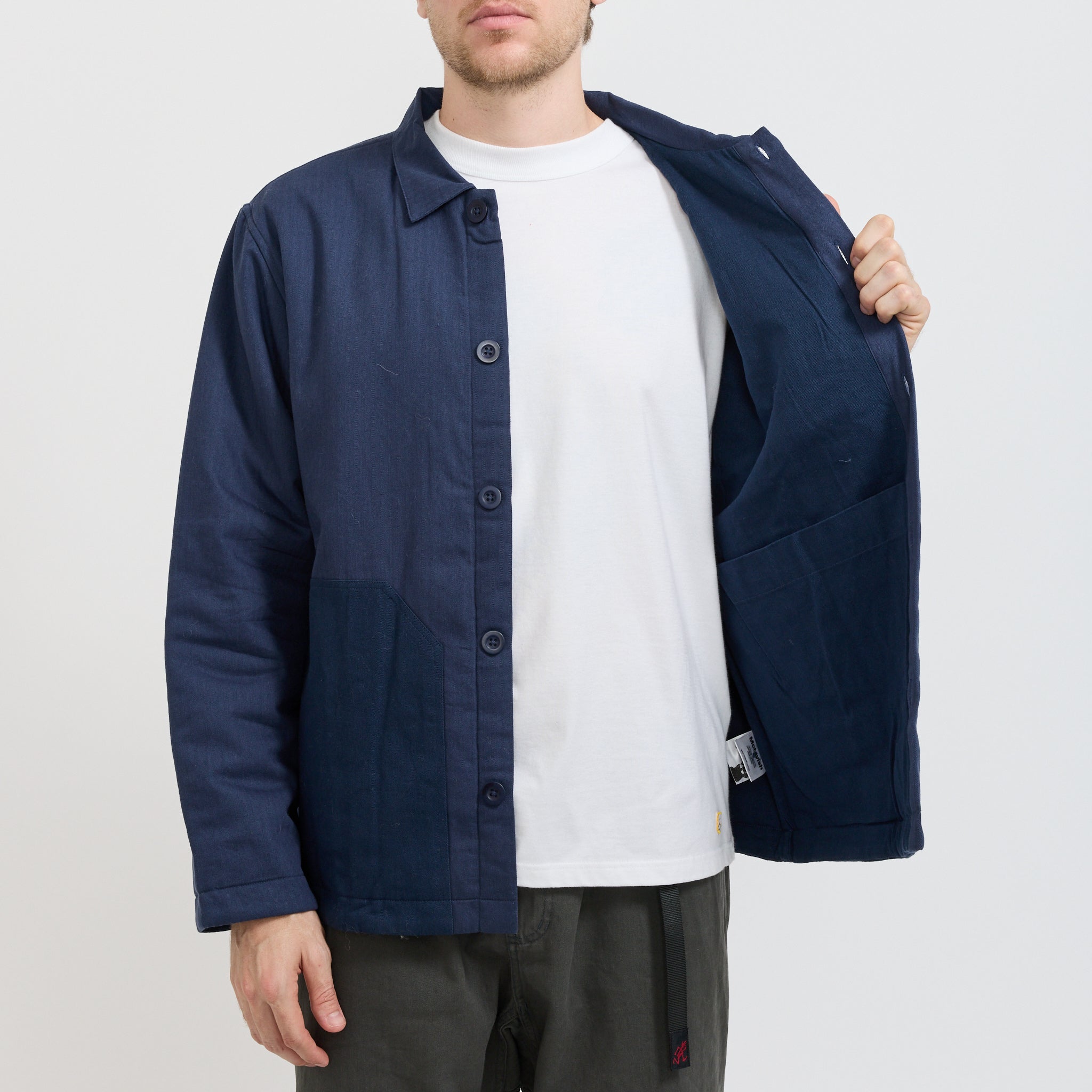 McTavish | Quilted Worker Jacket Blue | Maplestore