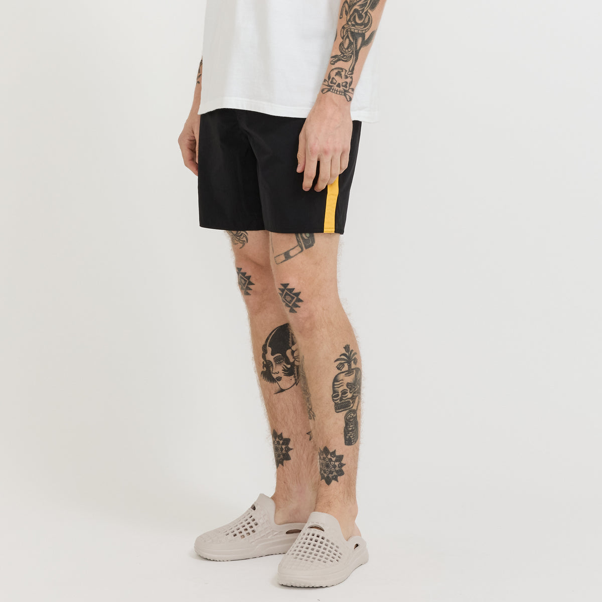 Ripstop Boardshort Black