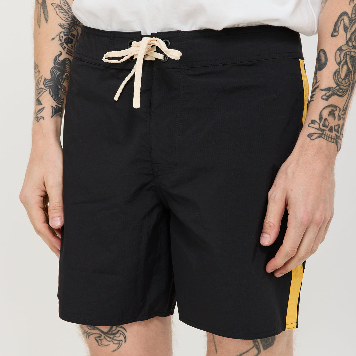 Ripstop Boardshort Black