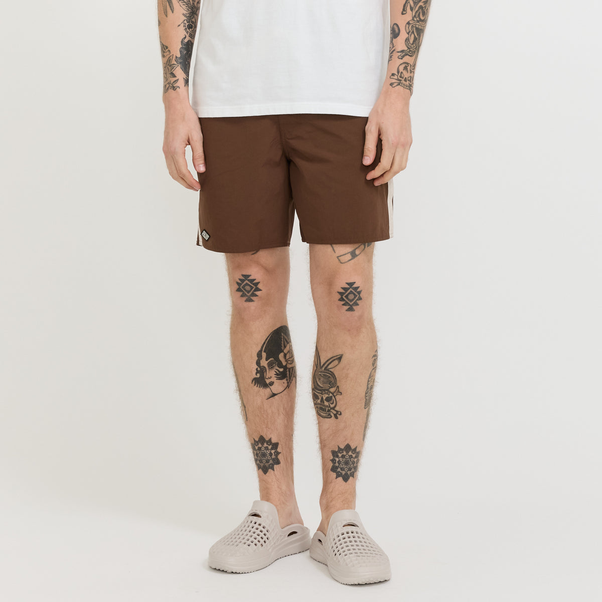 Ripstop Boardshort Brown