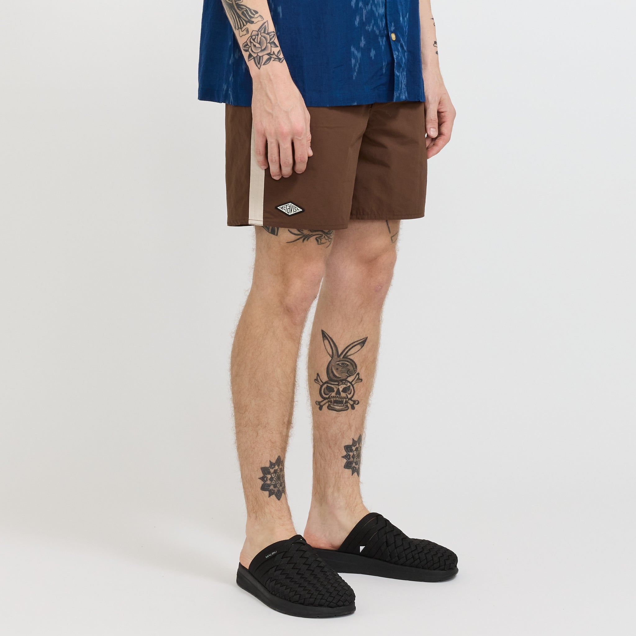 Ripstop Boardshort Brown