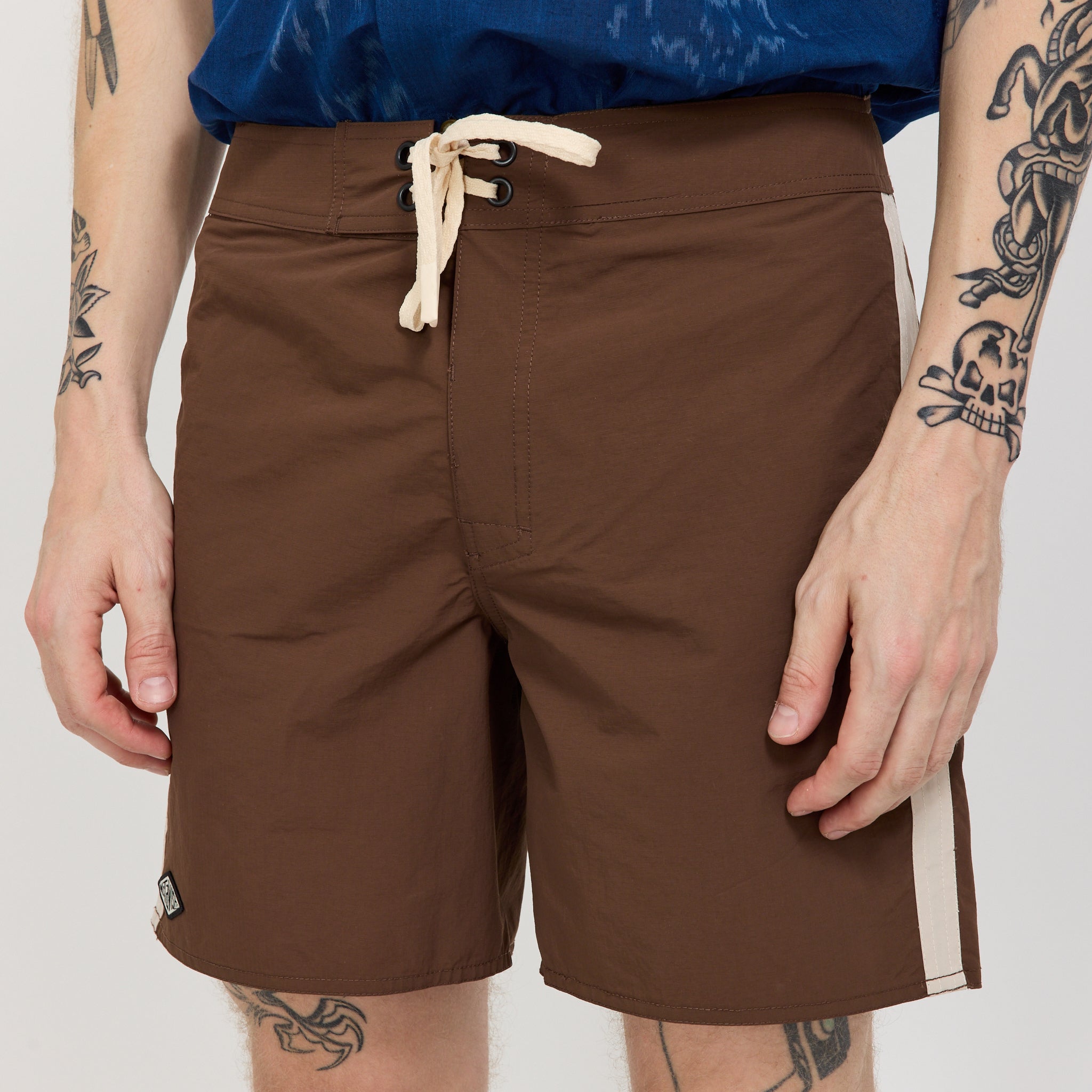 Ripstop Boardshort Brown