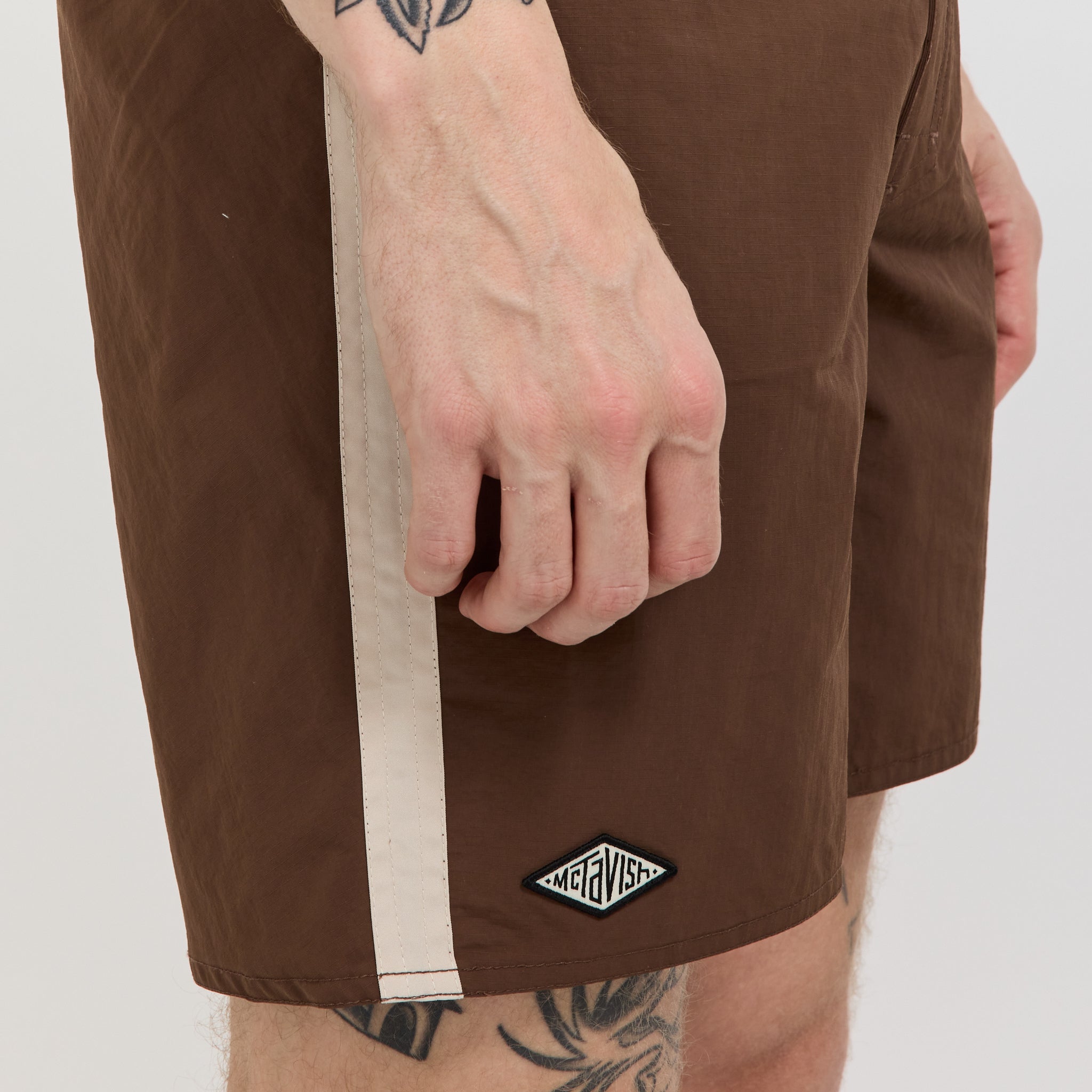 Ripstop Boardshort Brown